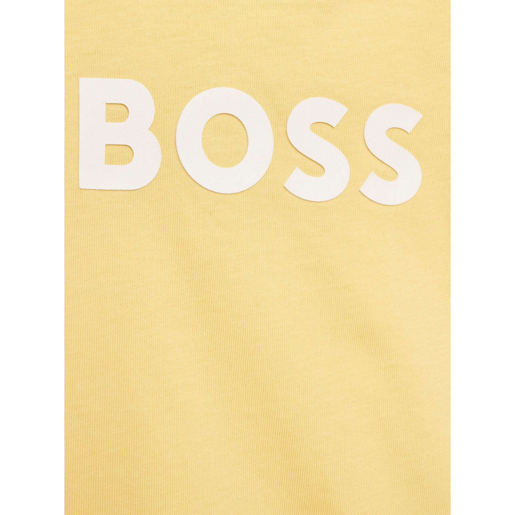 Boss Tricou J05999 S Galben Regular Fit - Pled.ro