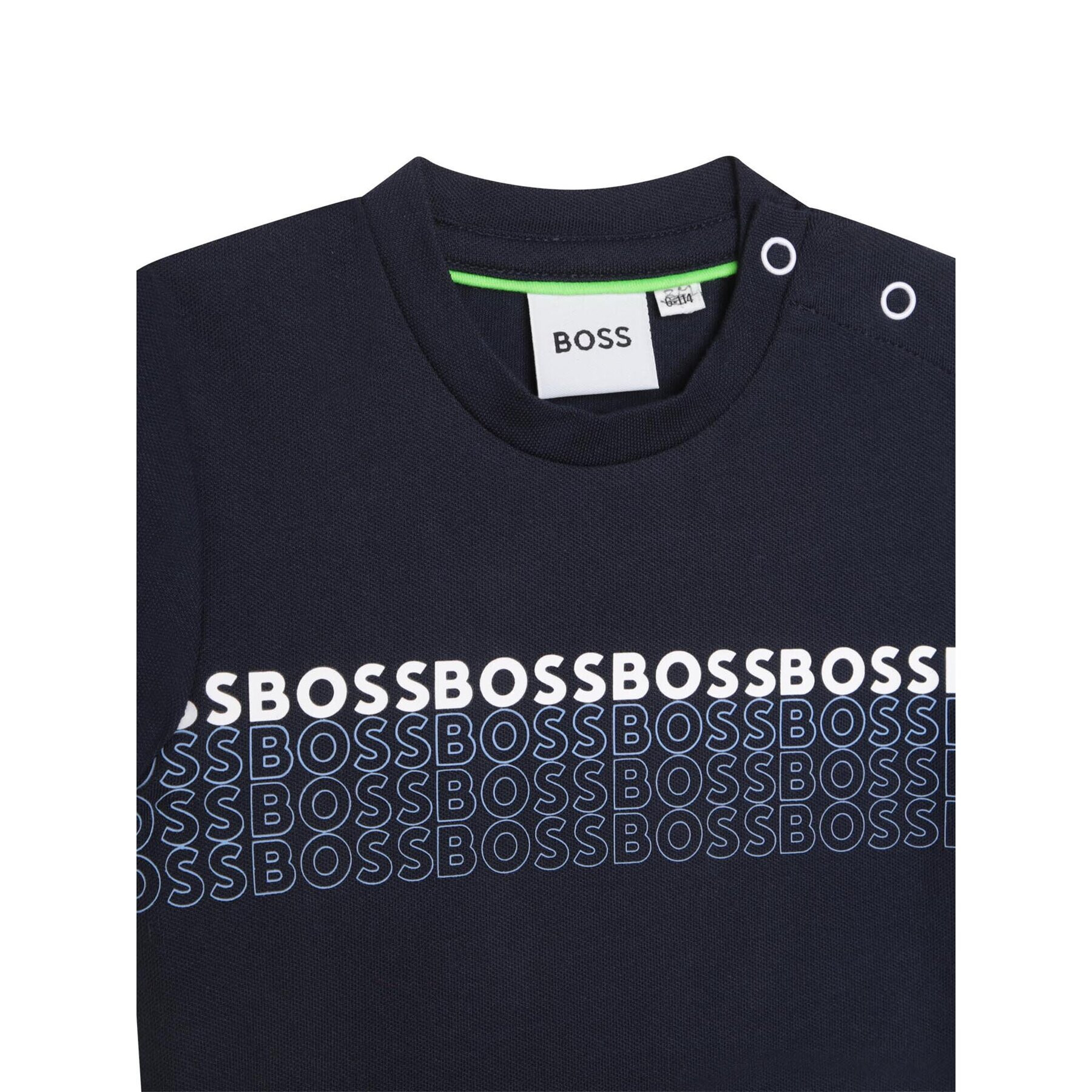 Boss Tricou J05A03 M Bleumarin Regular Fit - Pled.ro