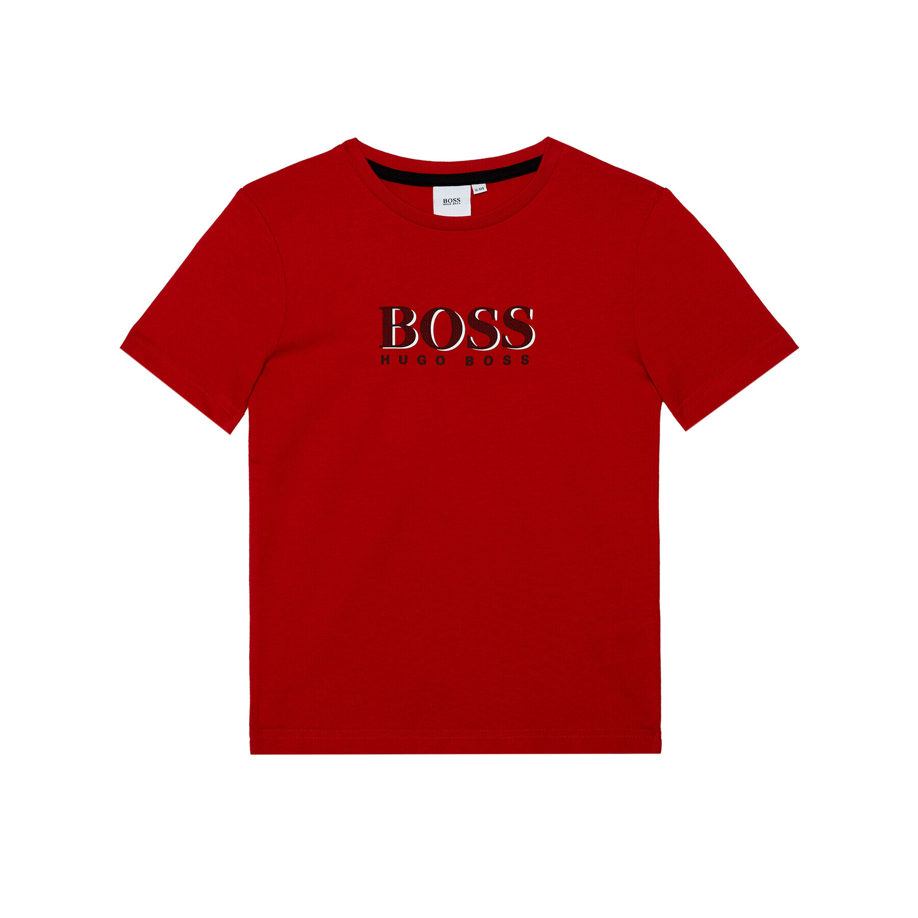 Boss Tricou J25G24 S Roșu Regular Fit - Pled.ro