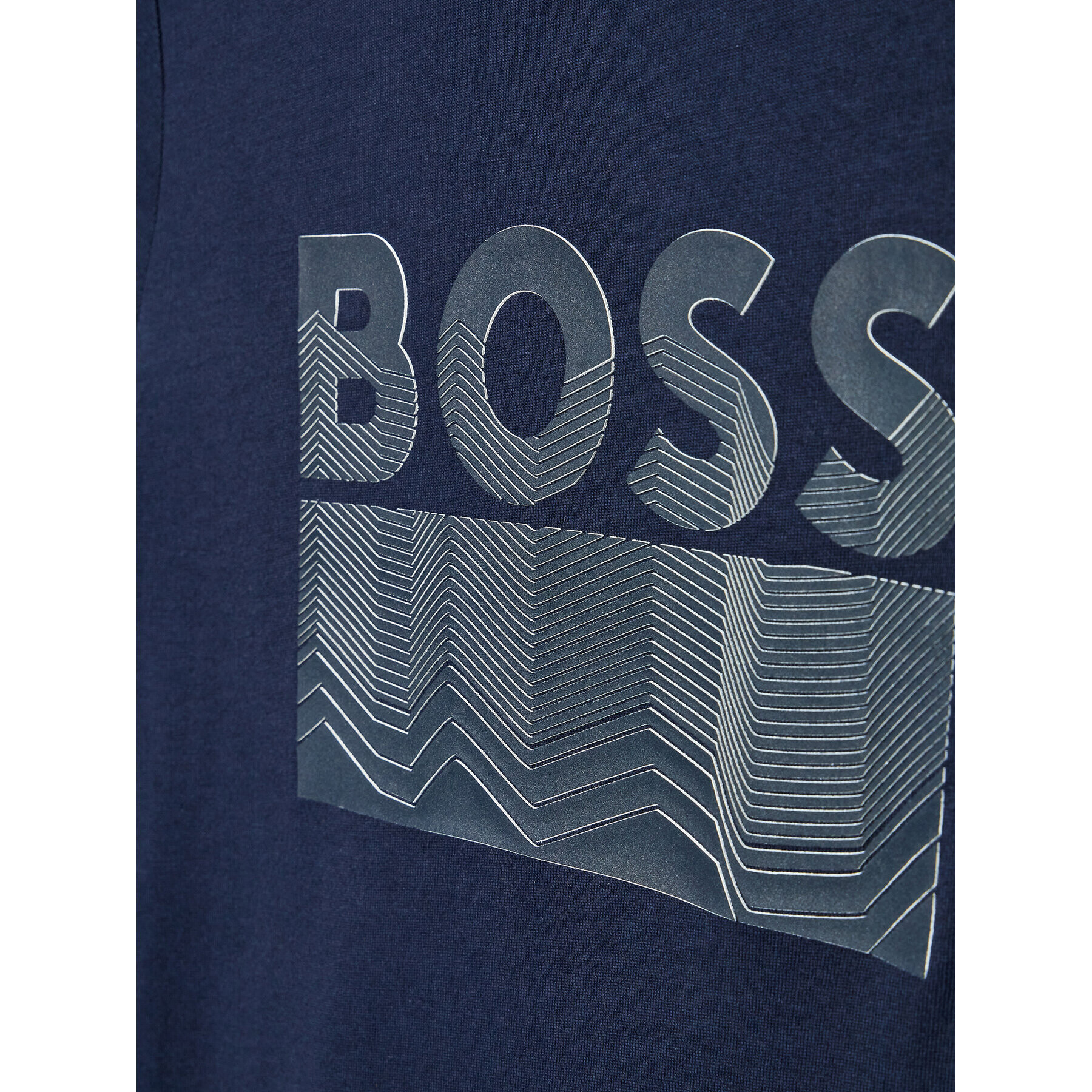 Boss Tricou J25M02 S Bleumarin Regular Fit - Pled.ro