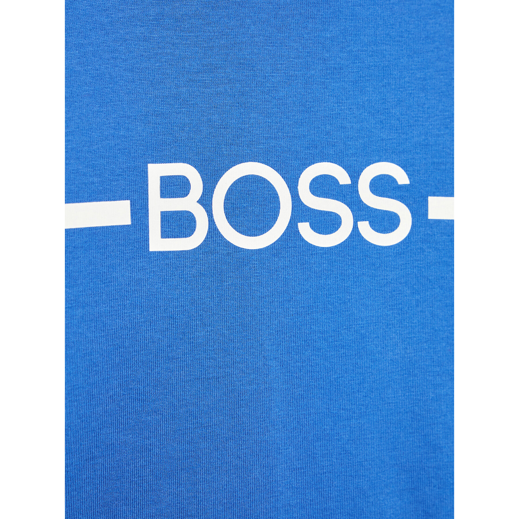 Boss Tricou J25N29 S Albastru Regular Fit - Pled.ro