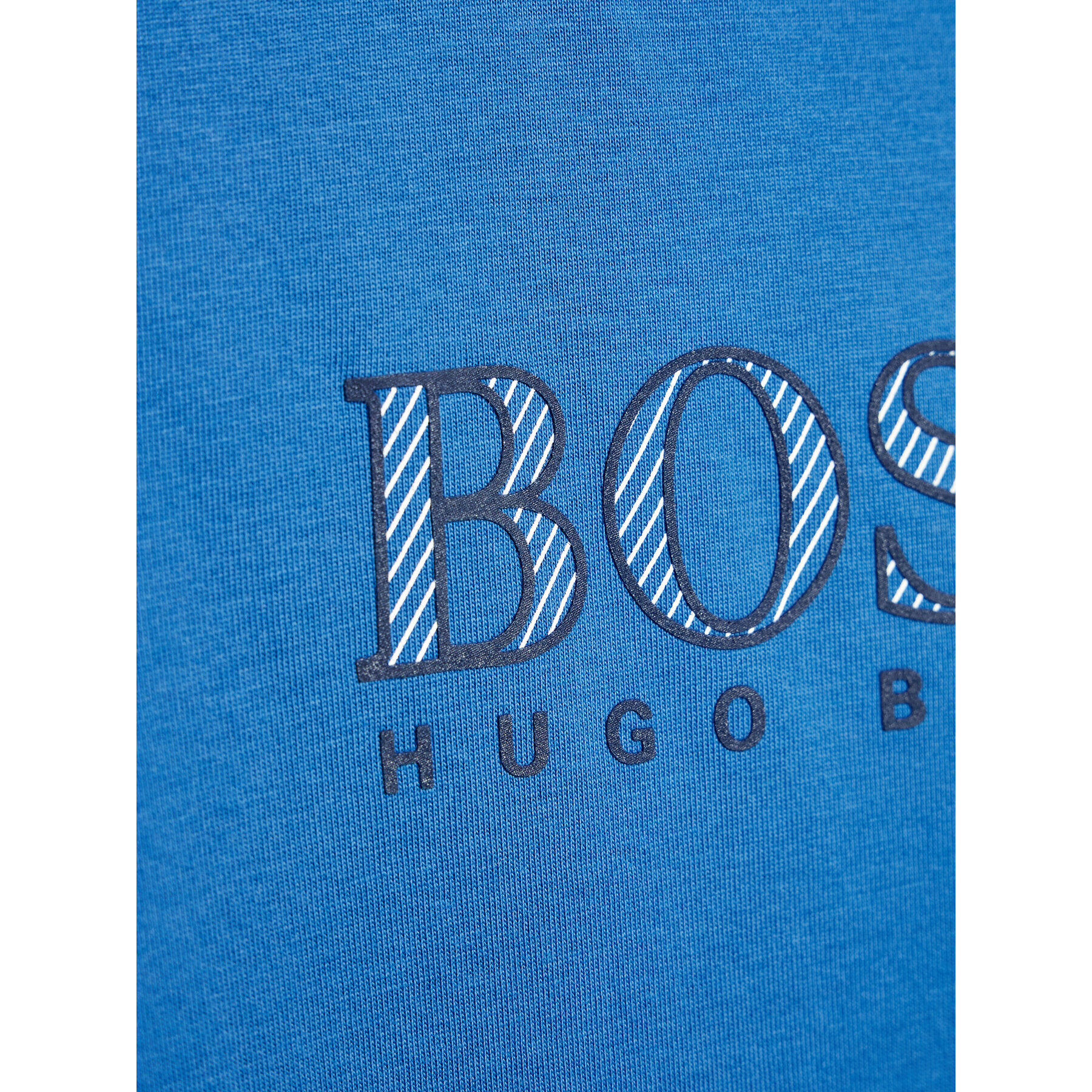 Boss Tricou J25N30 D Albastru Regular Fit - Pled.ro