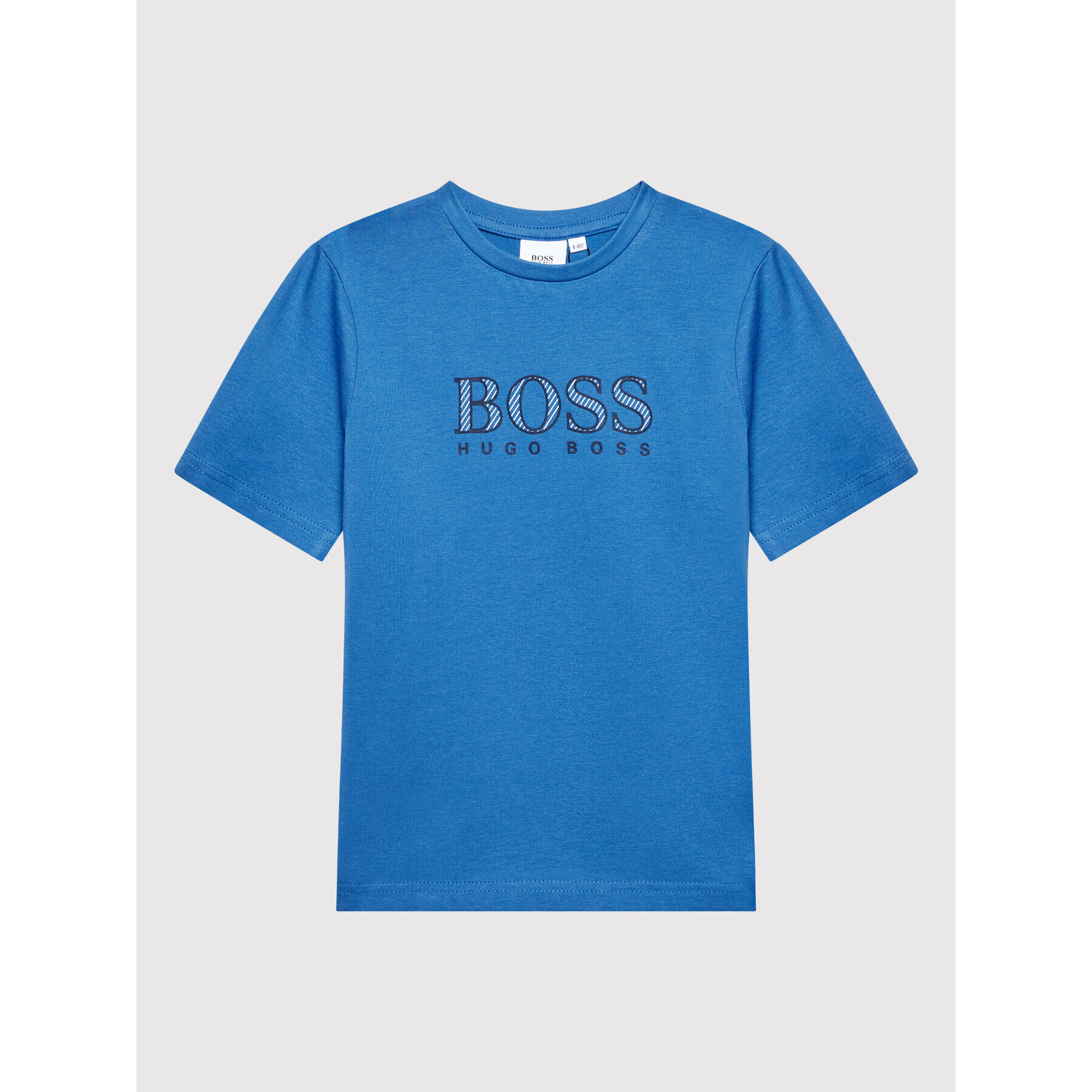 Boss Tricou J25N30 M Albastru Regular Fit - Pled.ro