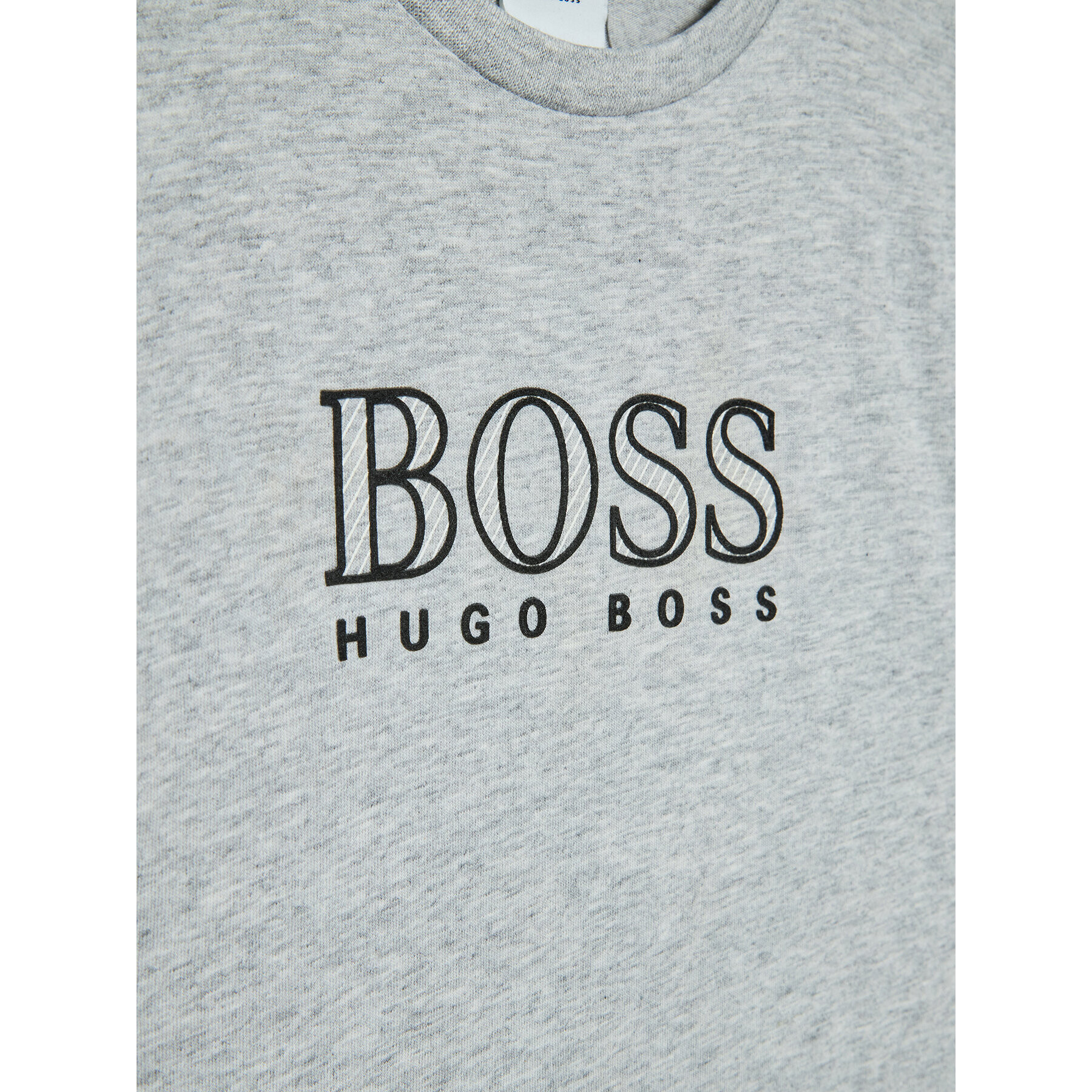 Boss Tricou J25N30 S Gri Regular Fit - Pled.ro