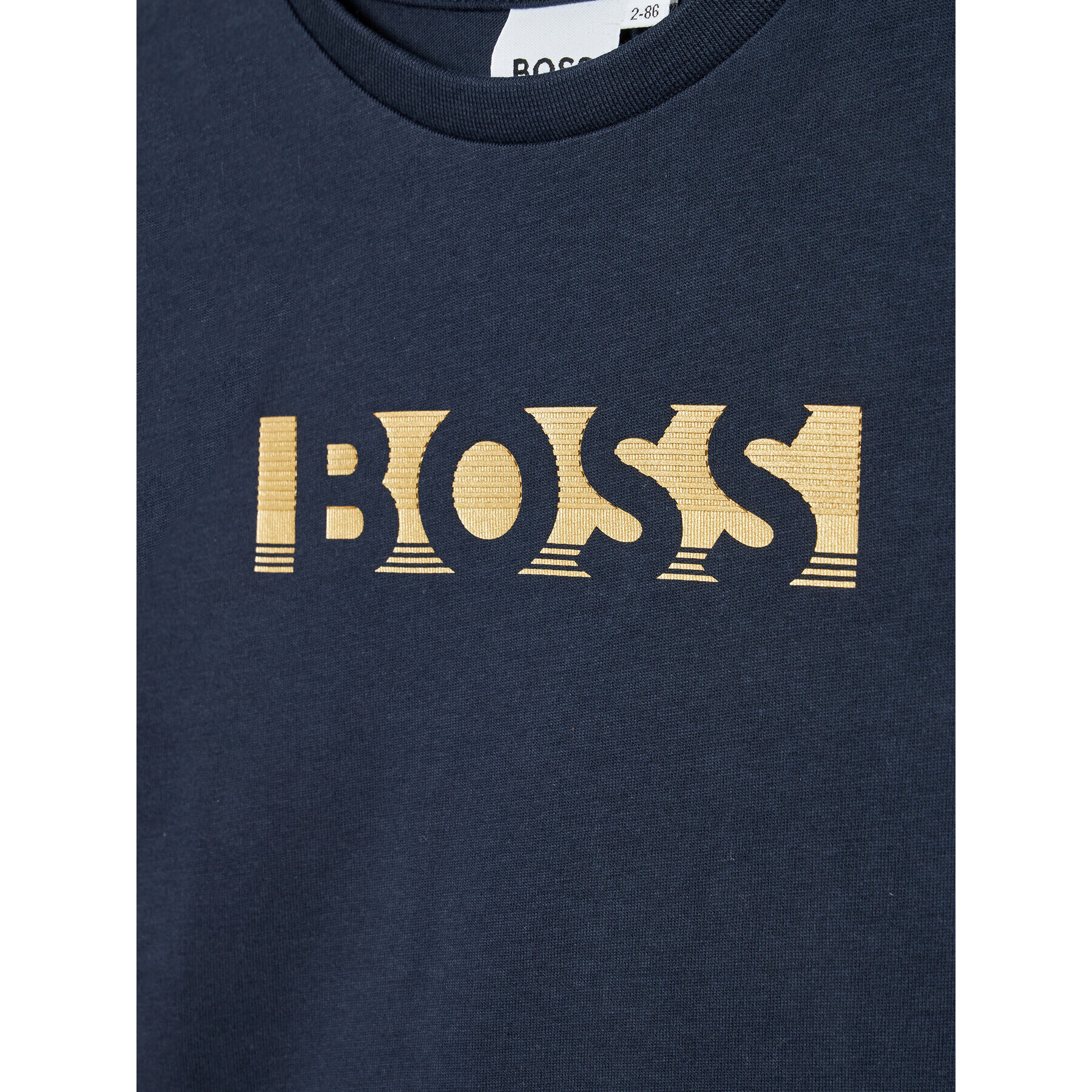 Boss Tricou J25N39 D Bleumarin Regular Fit - Pled.ro