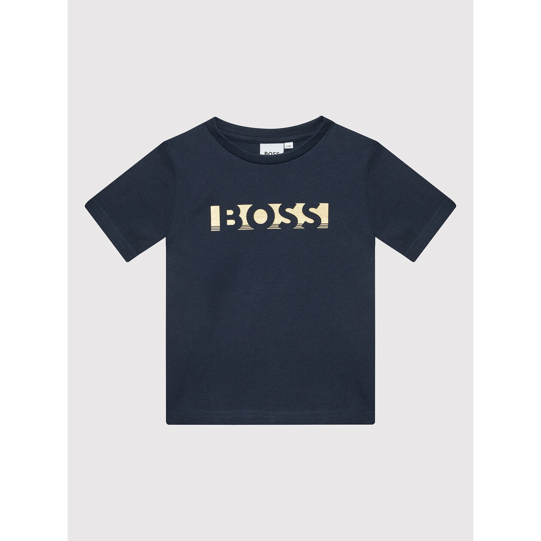 Boss Tricou J25N39 S Bleumarin Regular Fit - Pled.ro