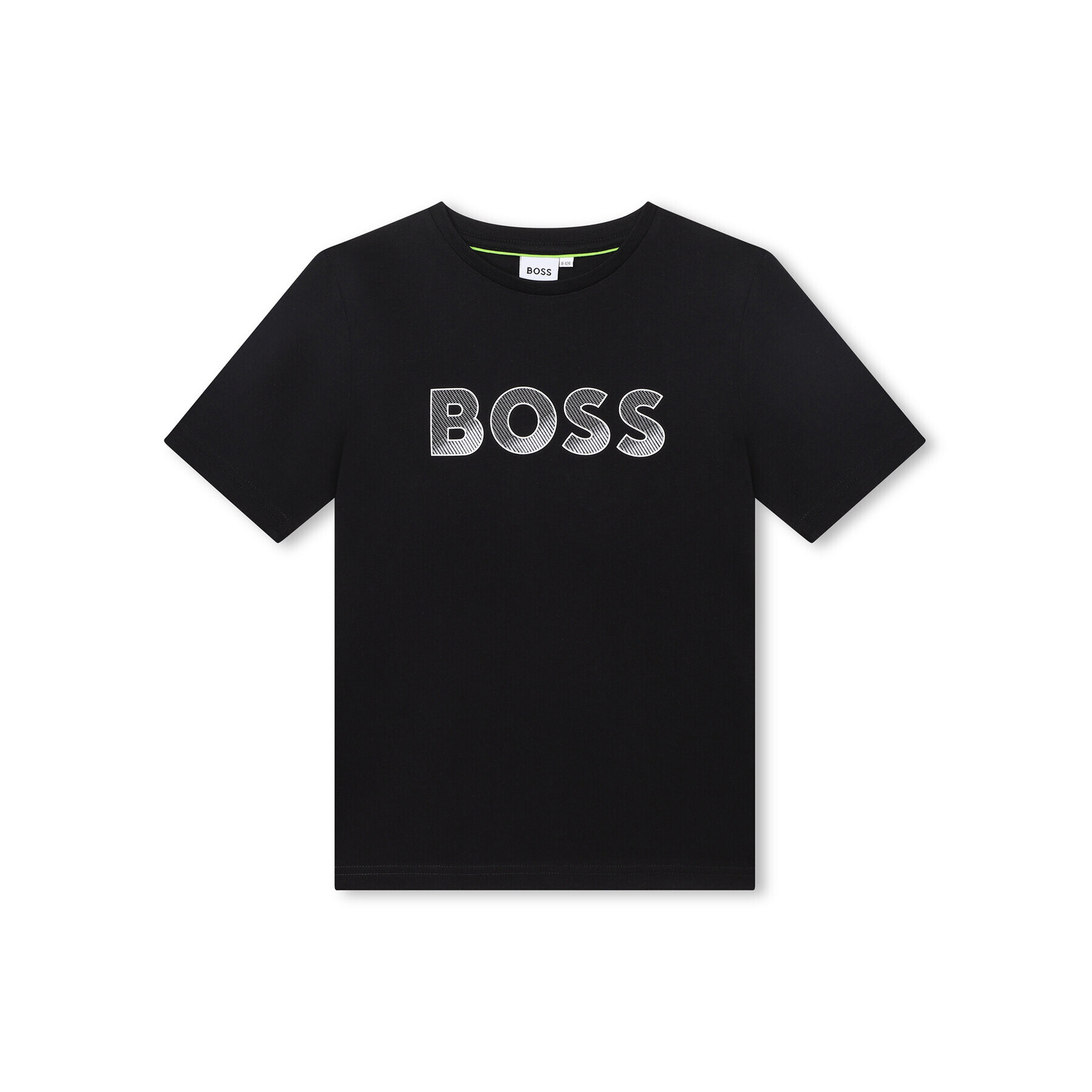 Boss Tricou J25O03 D Negru Regular Fit - Pled.ro