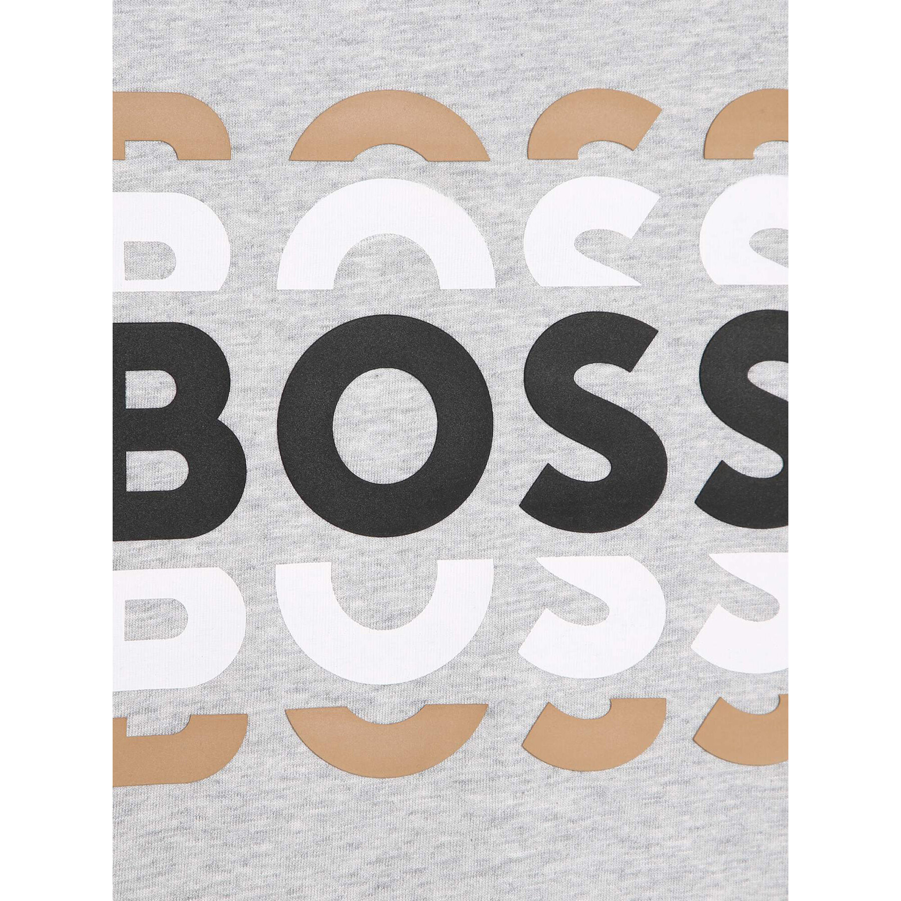 Boss Tricou J25O72 D Gri Regular Fit - Pled.ro