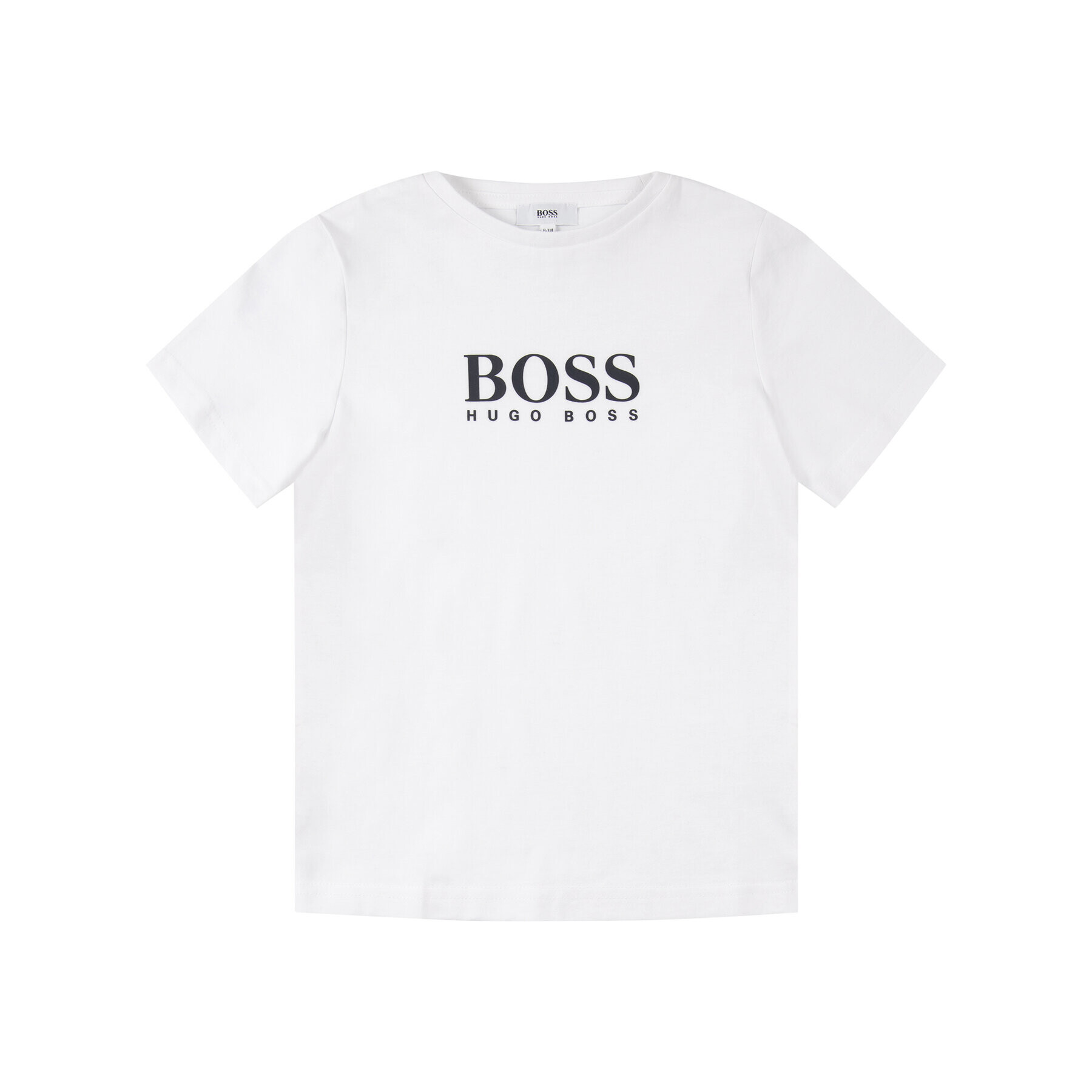 Boss Tricou J25P13 S Alb Regular Fit - Pled.ro