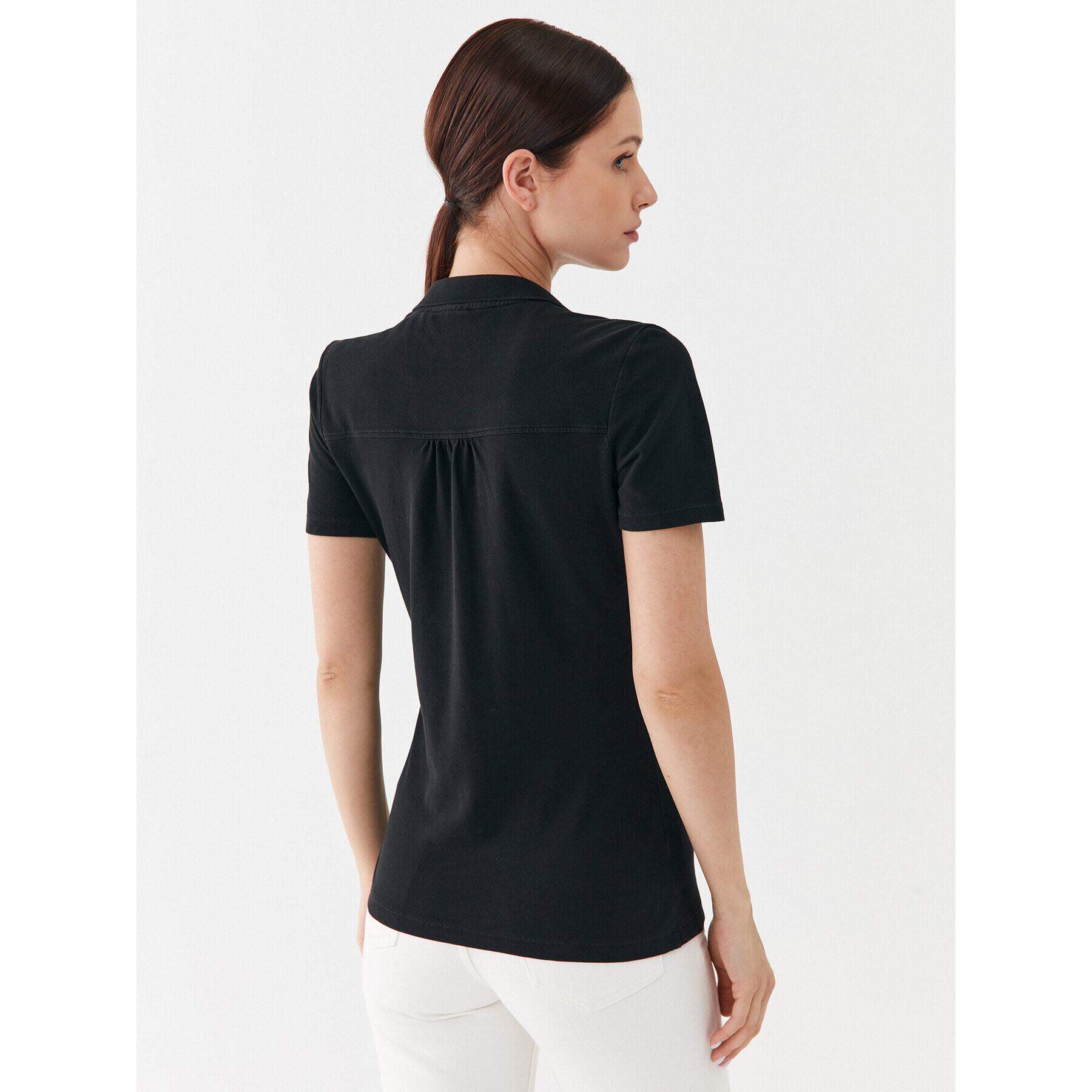 Boss Tricou polo 50487760 Negru Regular Fit - Pled.ro