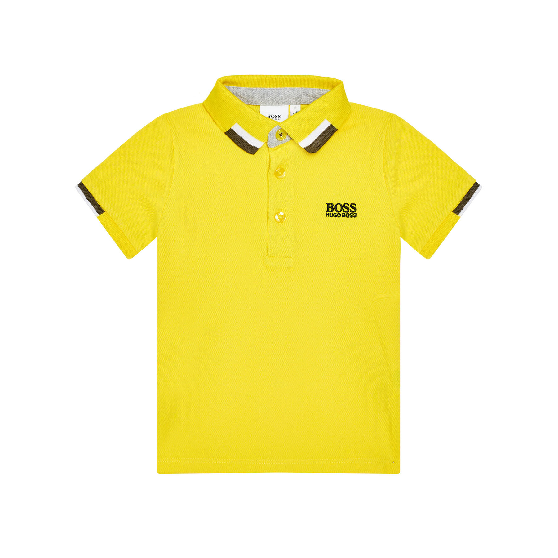 Boss Tricou polo -J05847 S Galben Regular Fit - Pled.ro