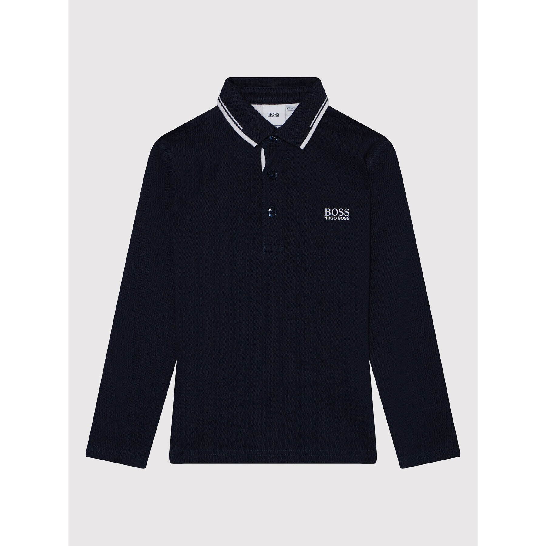 Boss Tricou polo J25L78 S Bleumarin Regular Fit - Pled.ro