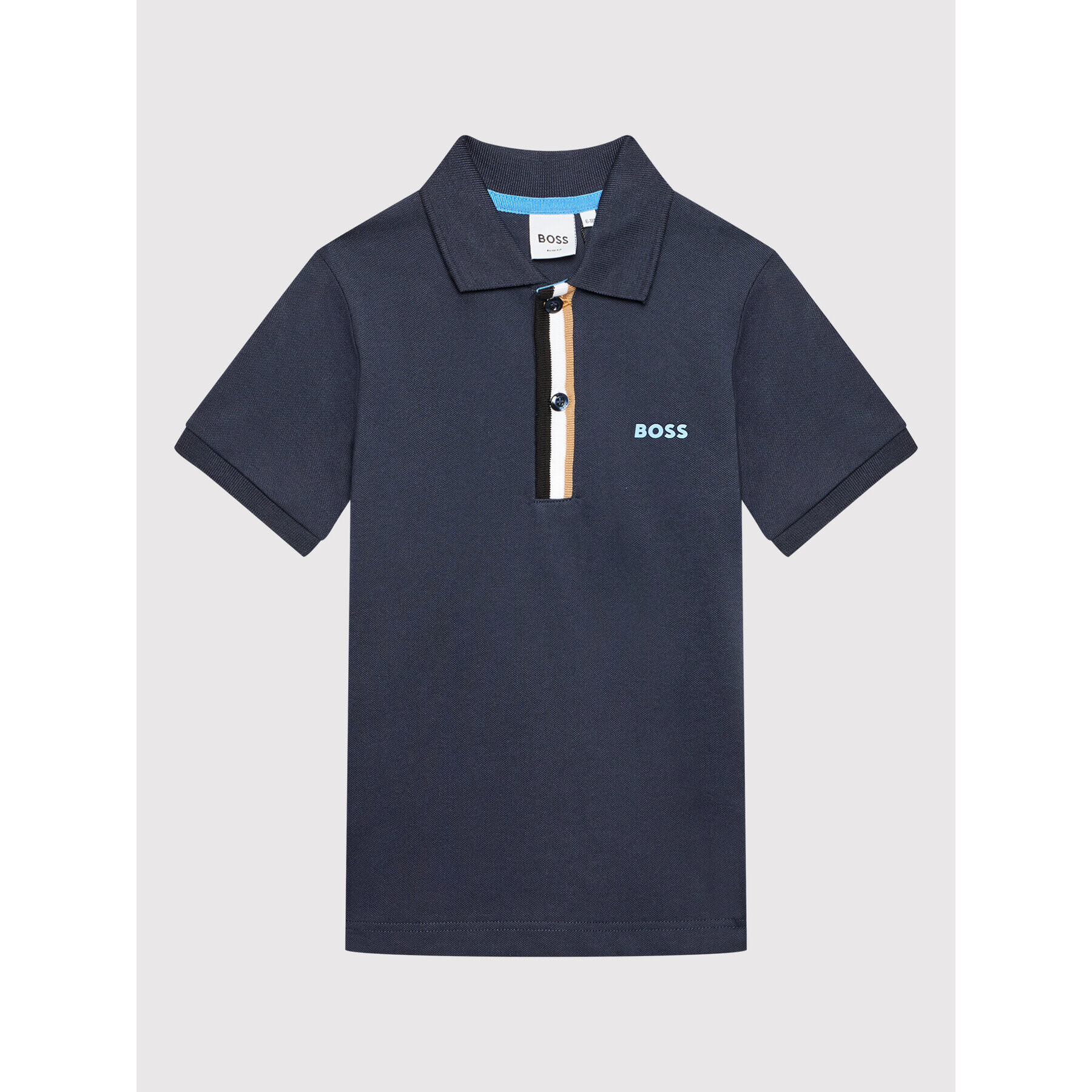 Boss Tricou polo J25N51 S Bleumarin Slim Fit - Pled.ro