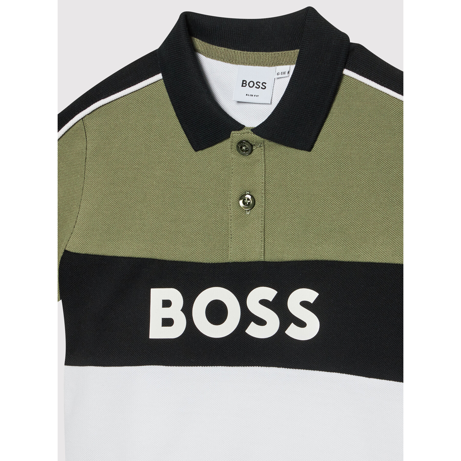 Boss Tricou polo J25N60 D Colorat Regular Fit - Pled.ro