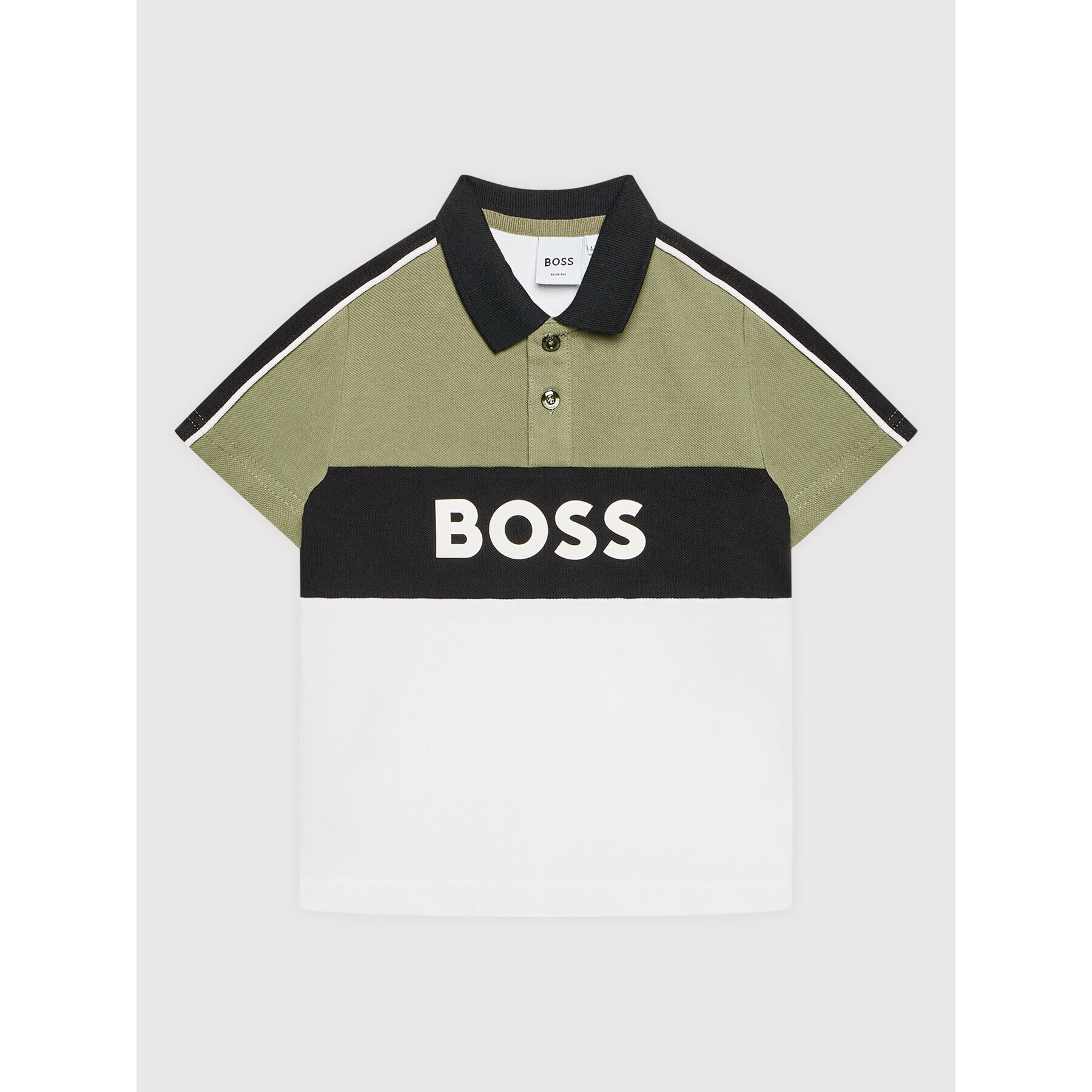 Boss Tricou polo J25N60 M Colorat Regular Fit - Pled.ro