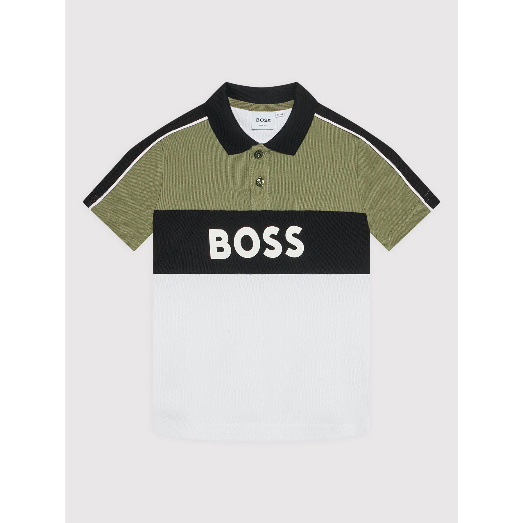 Boss Tricou polo J25N60 S Colorat Slim Fit - Pled.ro