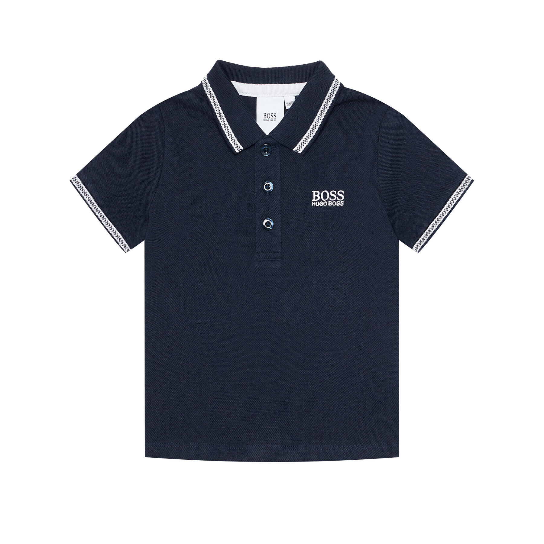 Boss Tricou polo J25P12 D Bleumarin Regular Fit - Pled.ro