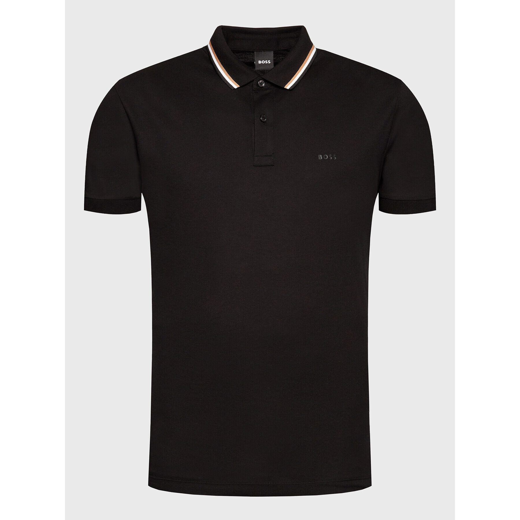 Boss Tricou polo Pack 27 50471695 Negru Regular Fit - Pled.ro