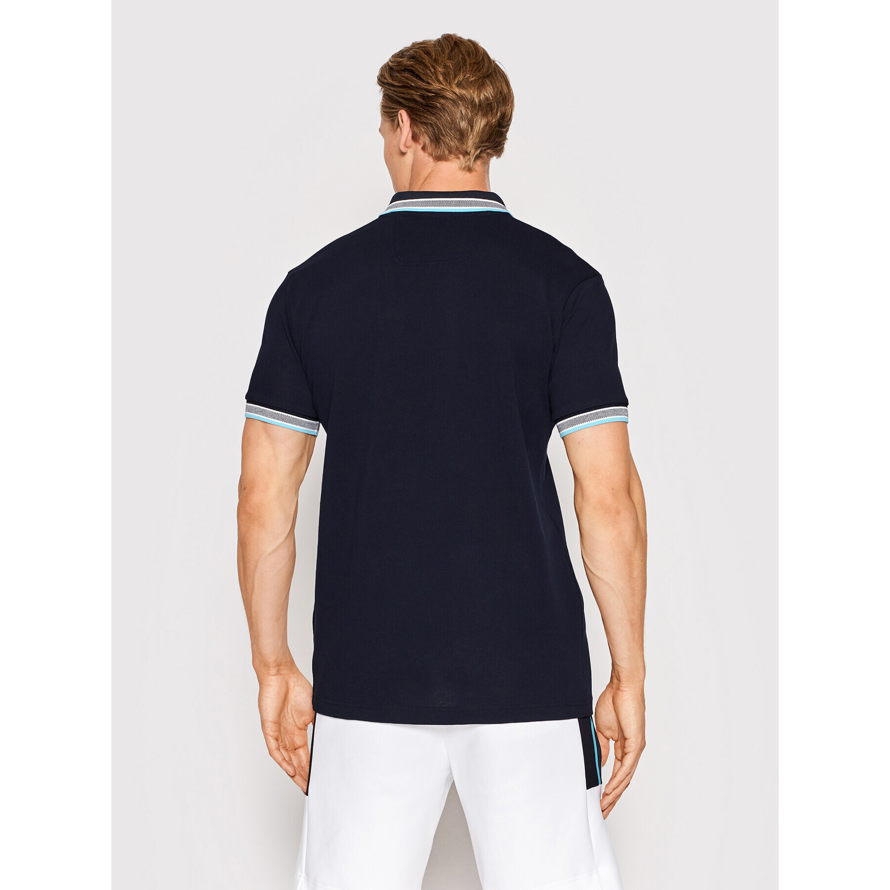 Boss Tricou polo Paddy 50468983 Bleumarin Regular Fit - Pled.ro