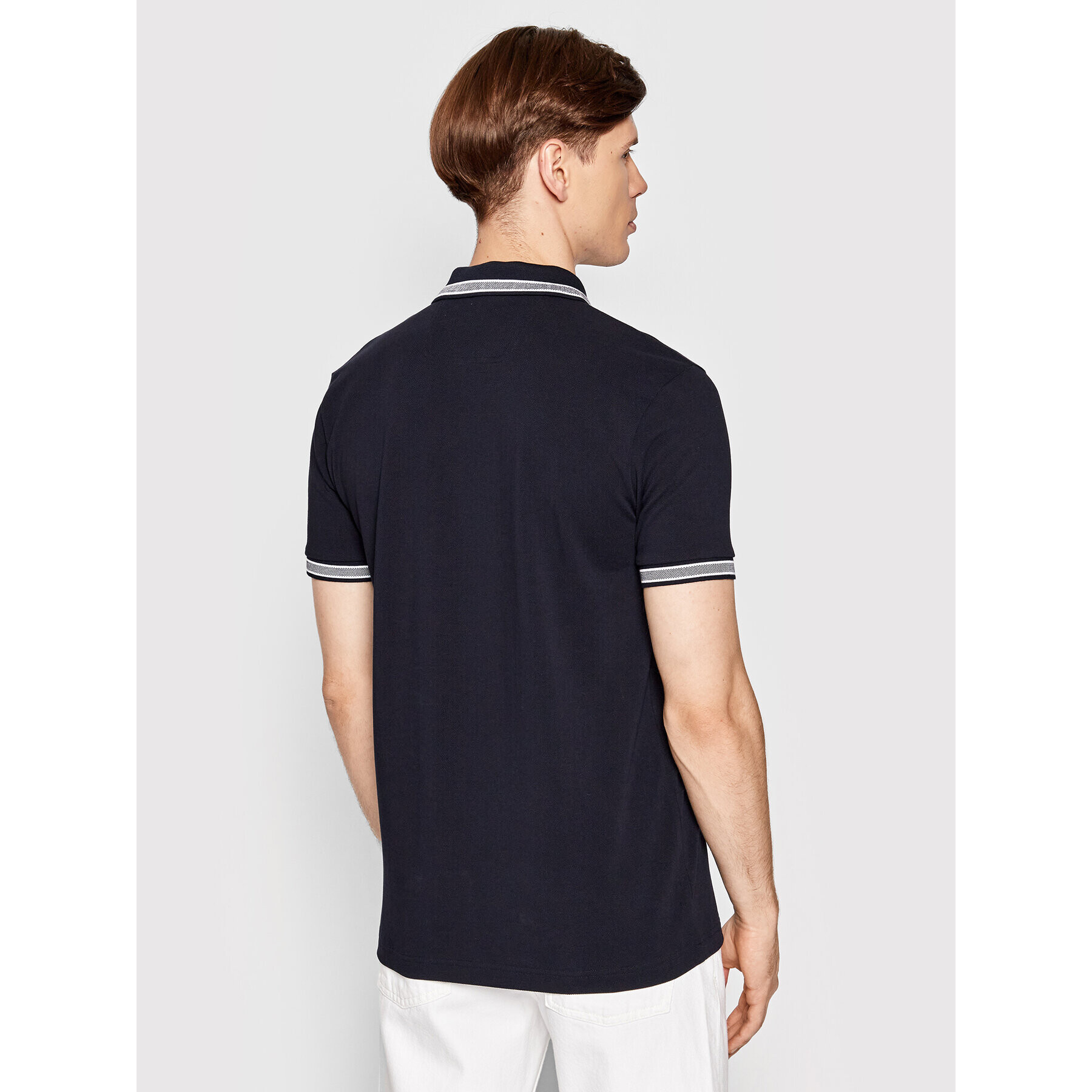 Boss Tricou polo Paddy 50469055 Bleumarin Regular Fit - Pled.ro