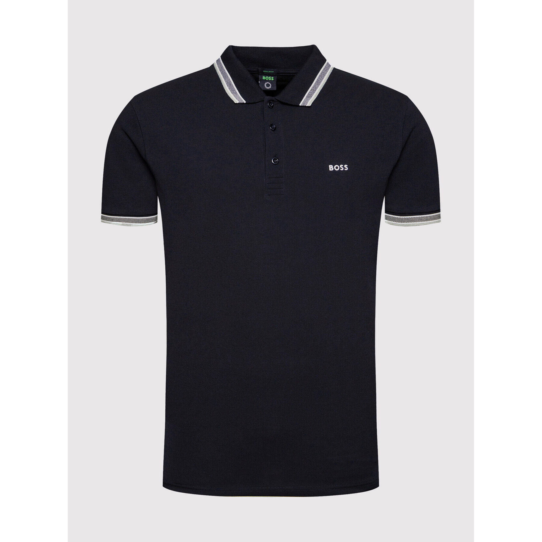 Boss Tricou polo Paddy 50469055 Bleumarin Regular Fit - Pled.ro