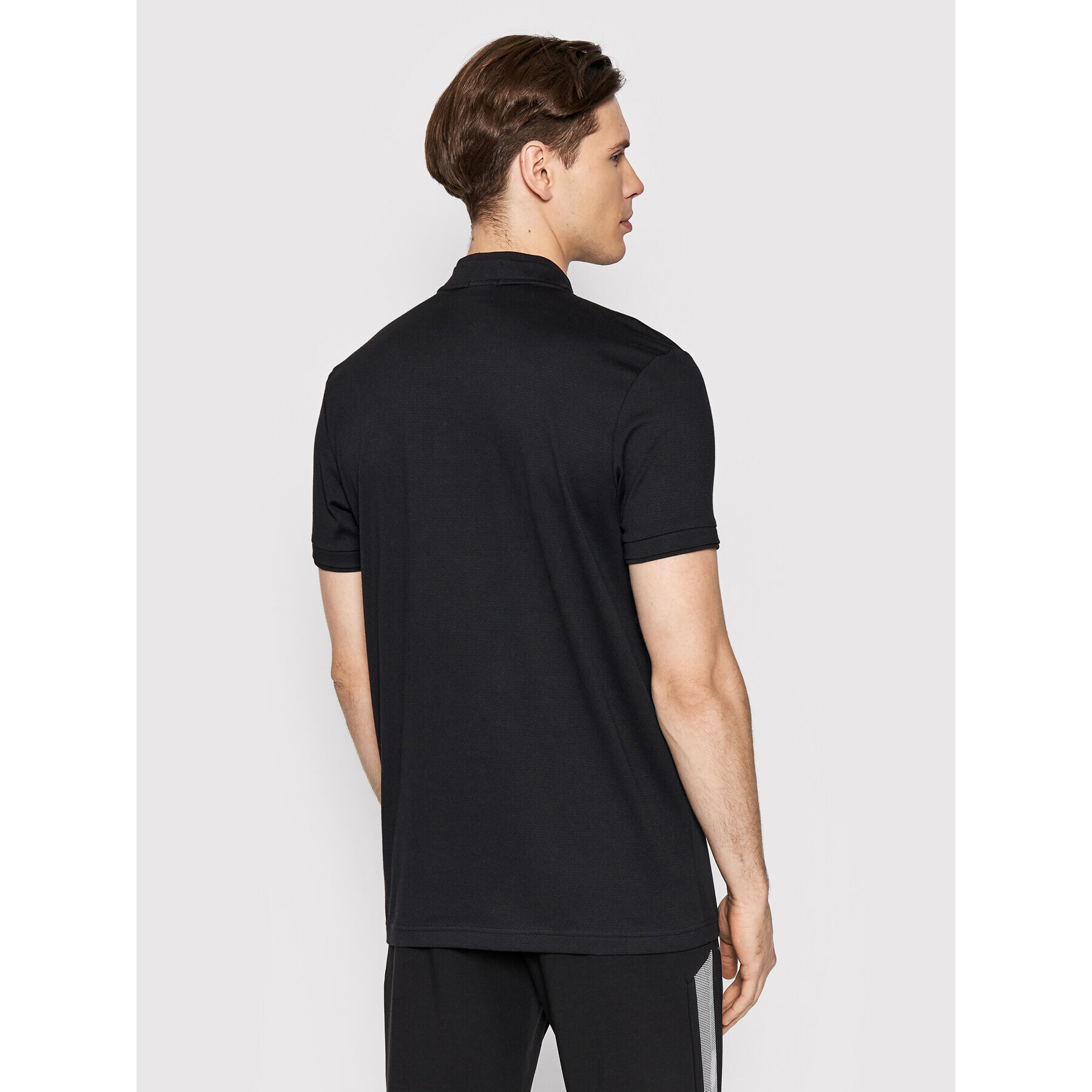 Boss Tricou polo Paddy 7 50473838 Negru Regular Fit - Pled.ro