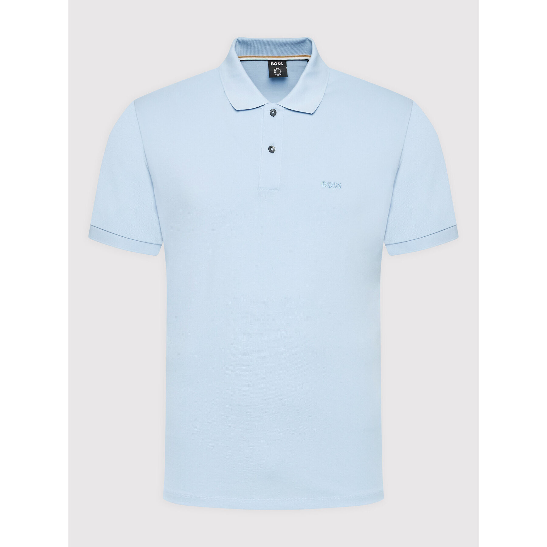 Boss Tricou polo Pallas 50468362 Albastru Regular Fit - Pled.ro