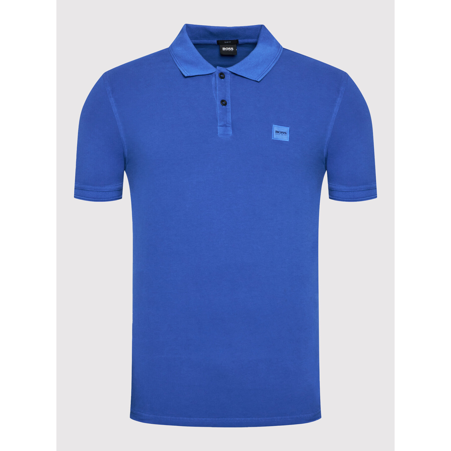 Boss Tricou polo Prime 50378365 Albastru Slim Fit - Pled.ro