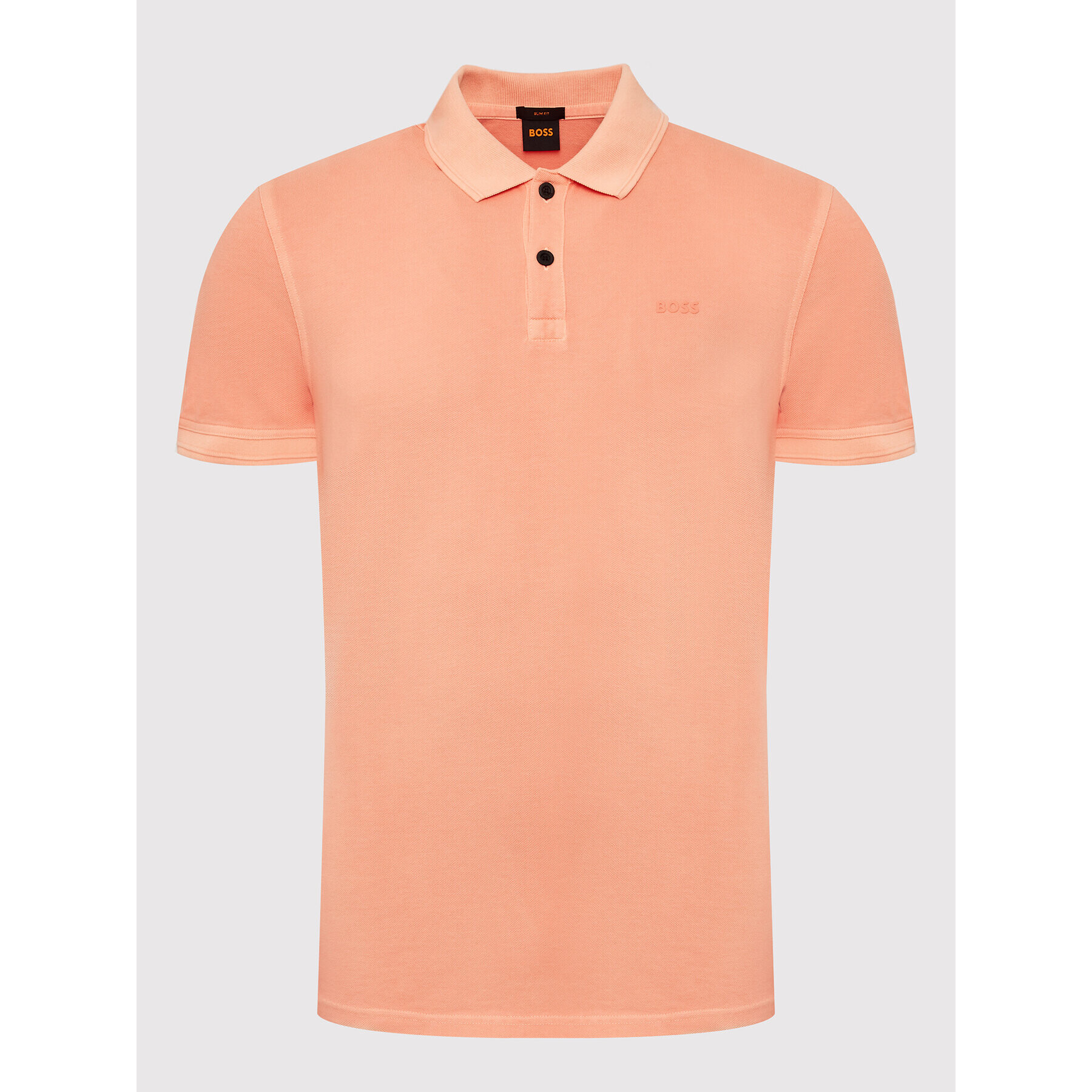 Boss Tricou polo Prime 50468576 Portocaliu Slim Fit - Pled.ro