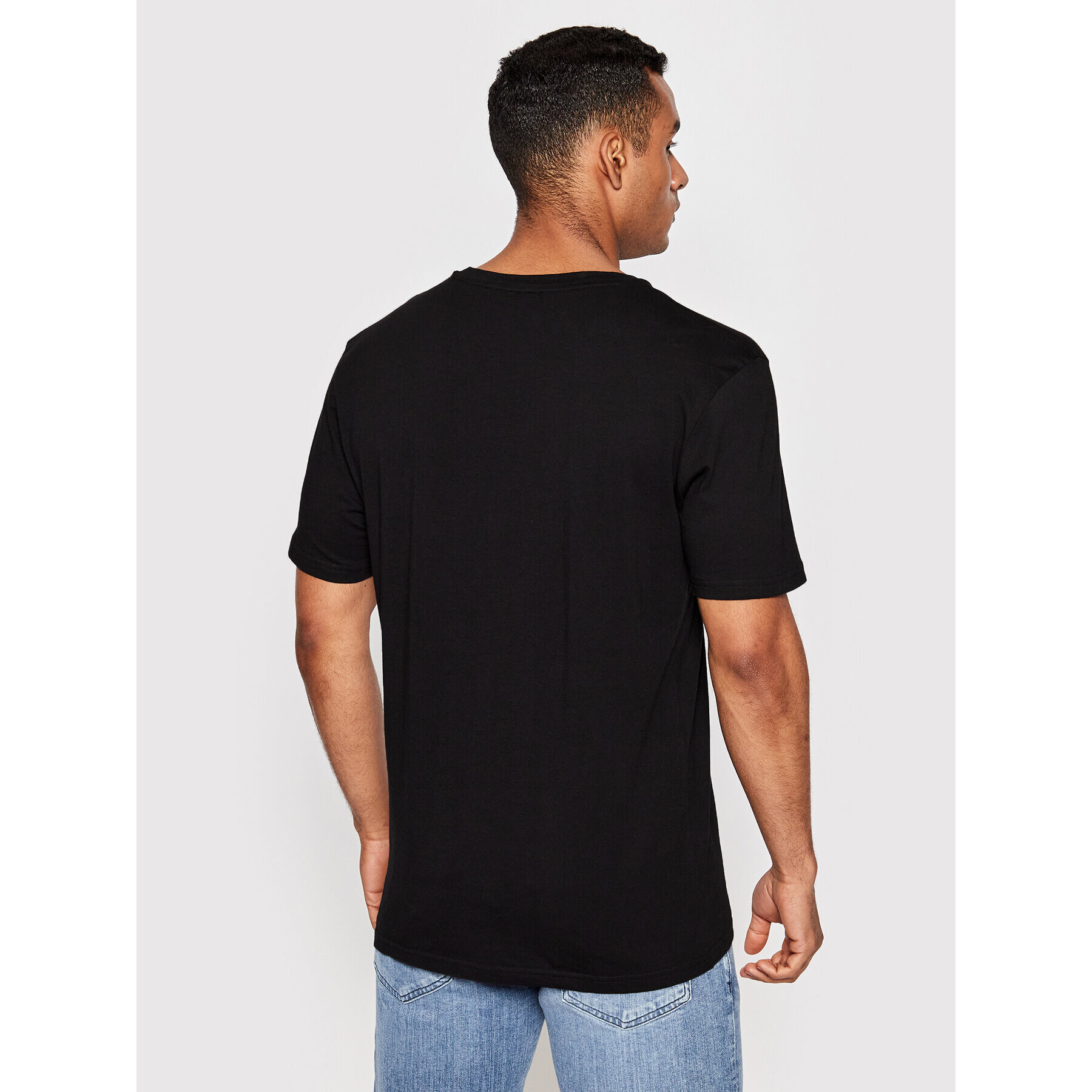 Boss Tricou Square 50481910 Negru Casual Fit - Pled.ro