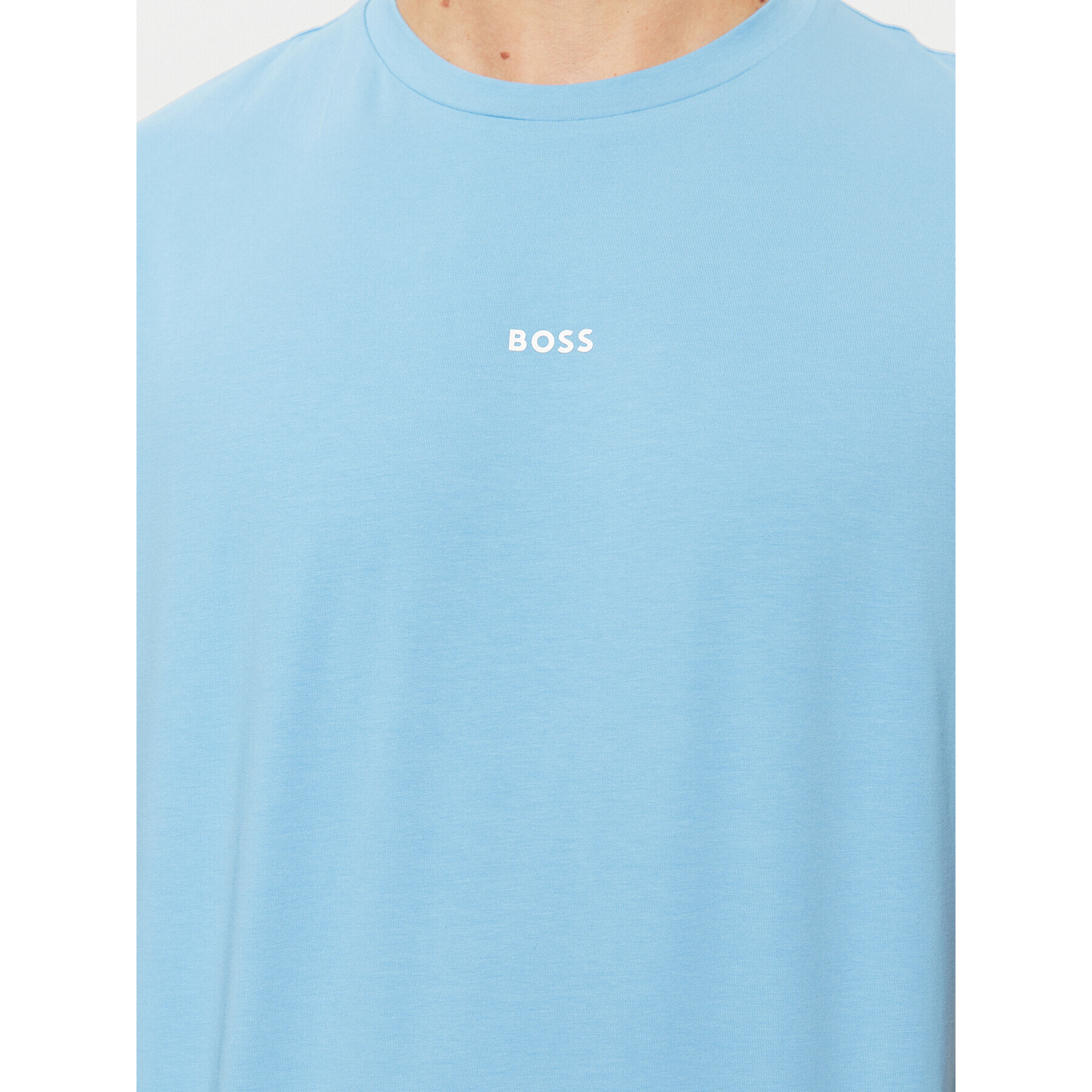 Boss Tricou Tchup 50473278 Albastru Relaxed Fit - Pled.ro