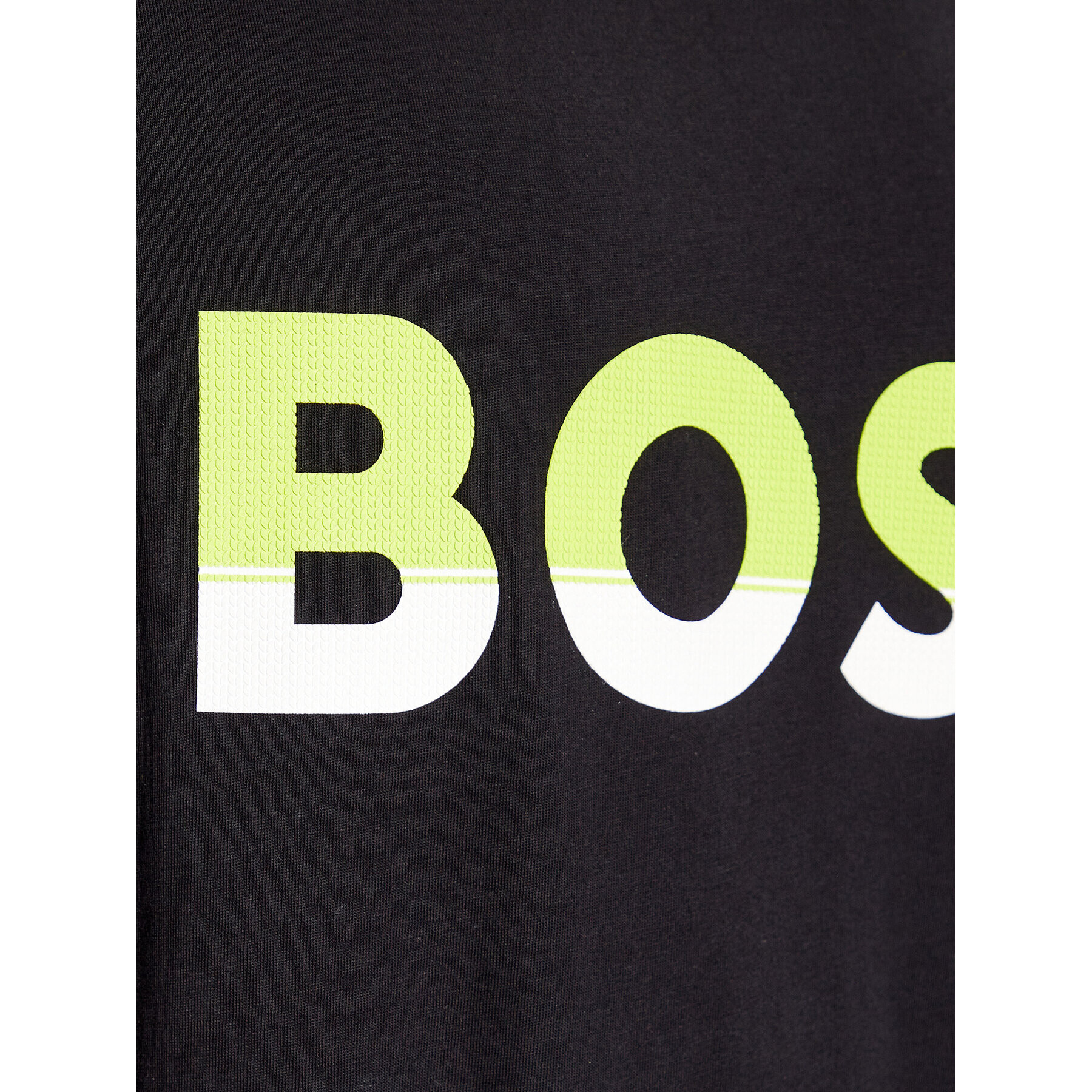 Boss Tricou Tee 1 50477616 Negru Regular Fit - Pled.ro