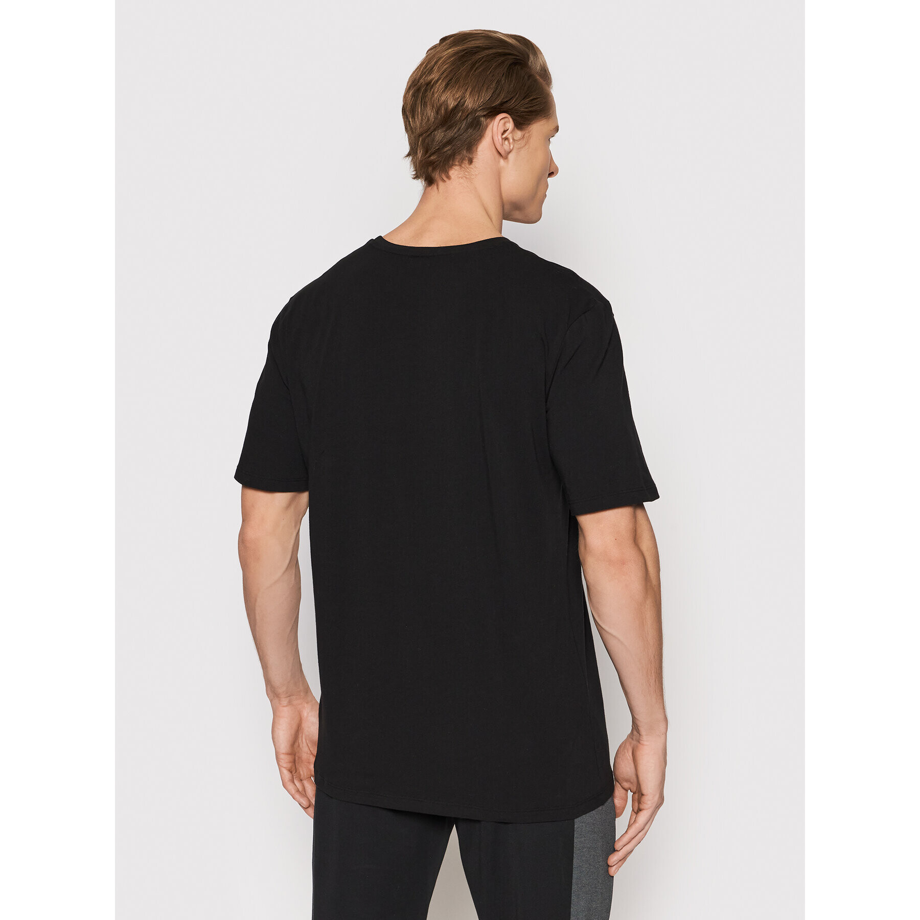 Boss Tricou Urban 50463515 Negru Regular Fit - Pled.ro