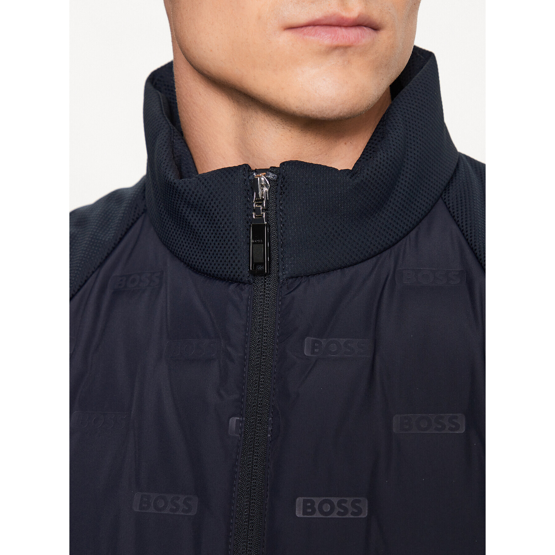 Boss Vestă 50485942 Bleumarin Regular Fit - Pled.ro