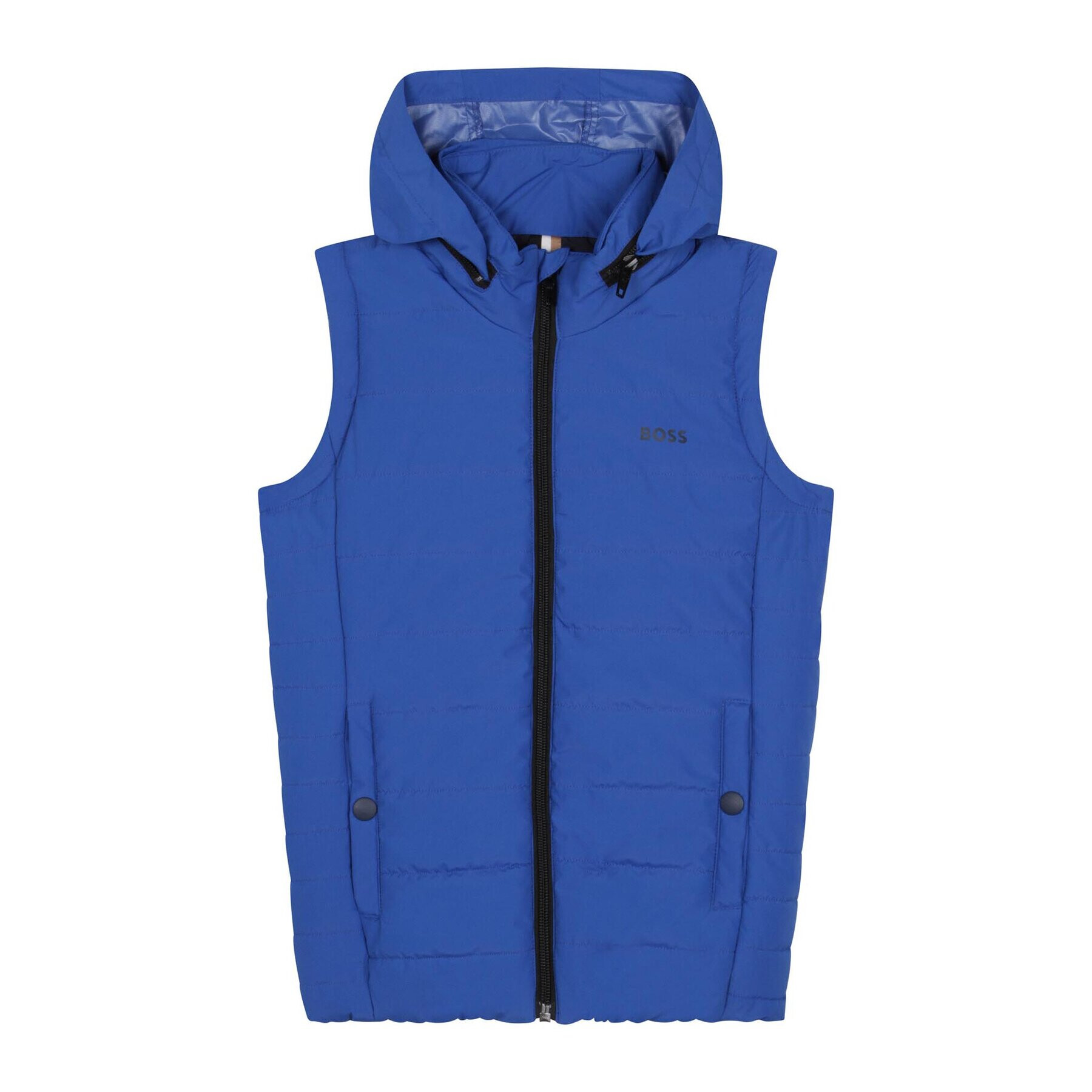 Boss Vestă J26500 S Albastru Regular Fit - Pled.ro