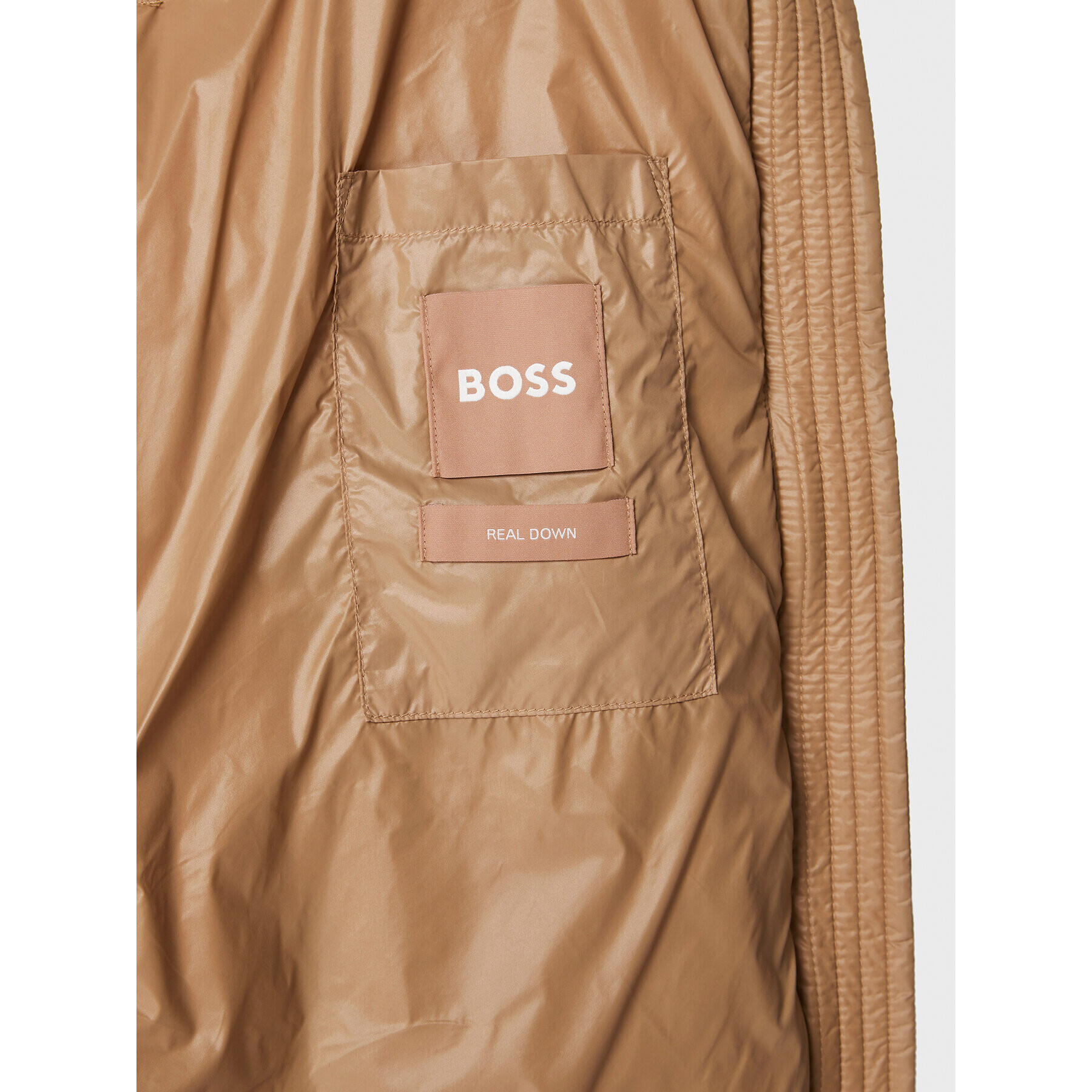 Boss Vestă Padriani 50478322 Bej Comfort Fit - Pled.ro