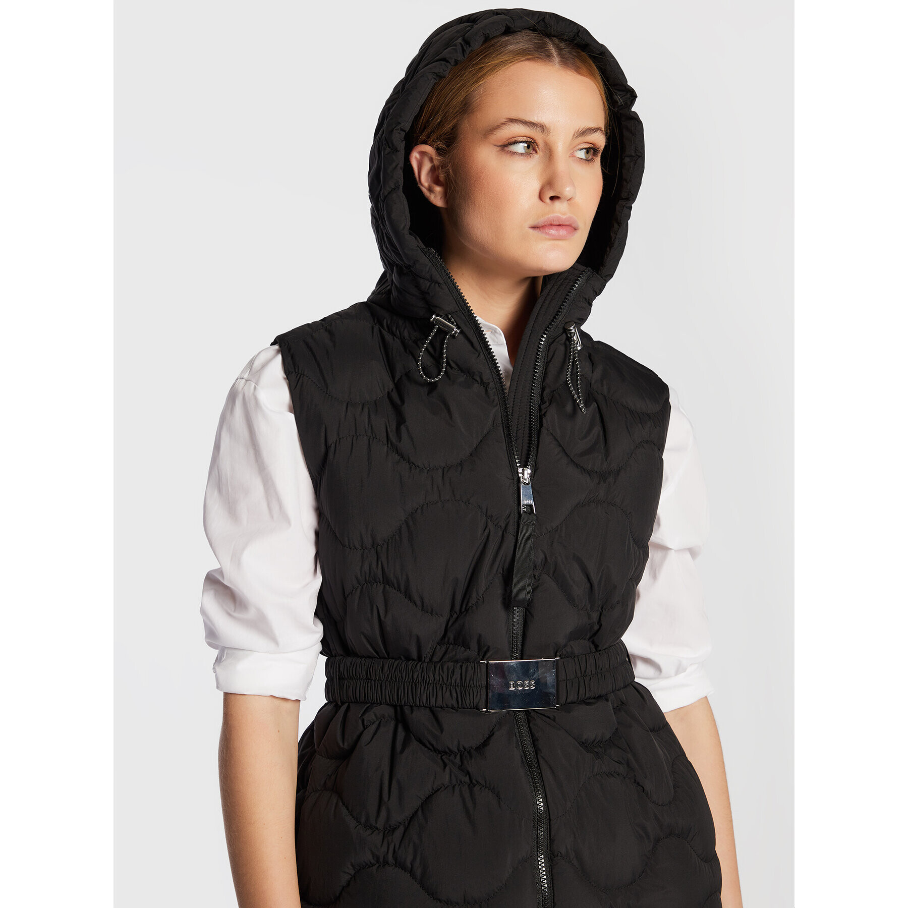 Boss Vestă Pakilta 50478323 Negru Regular Fit - Pled.ro