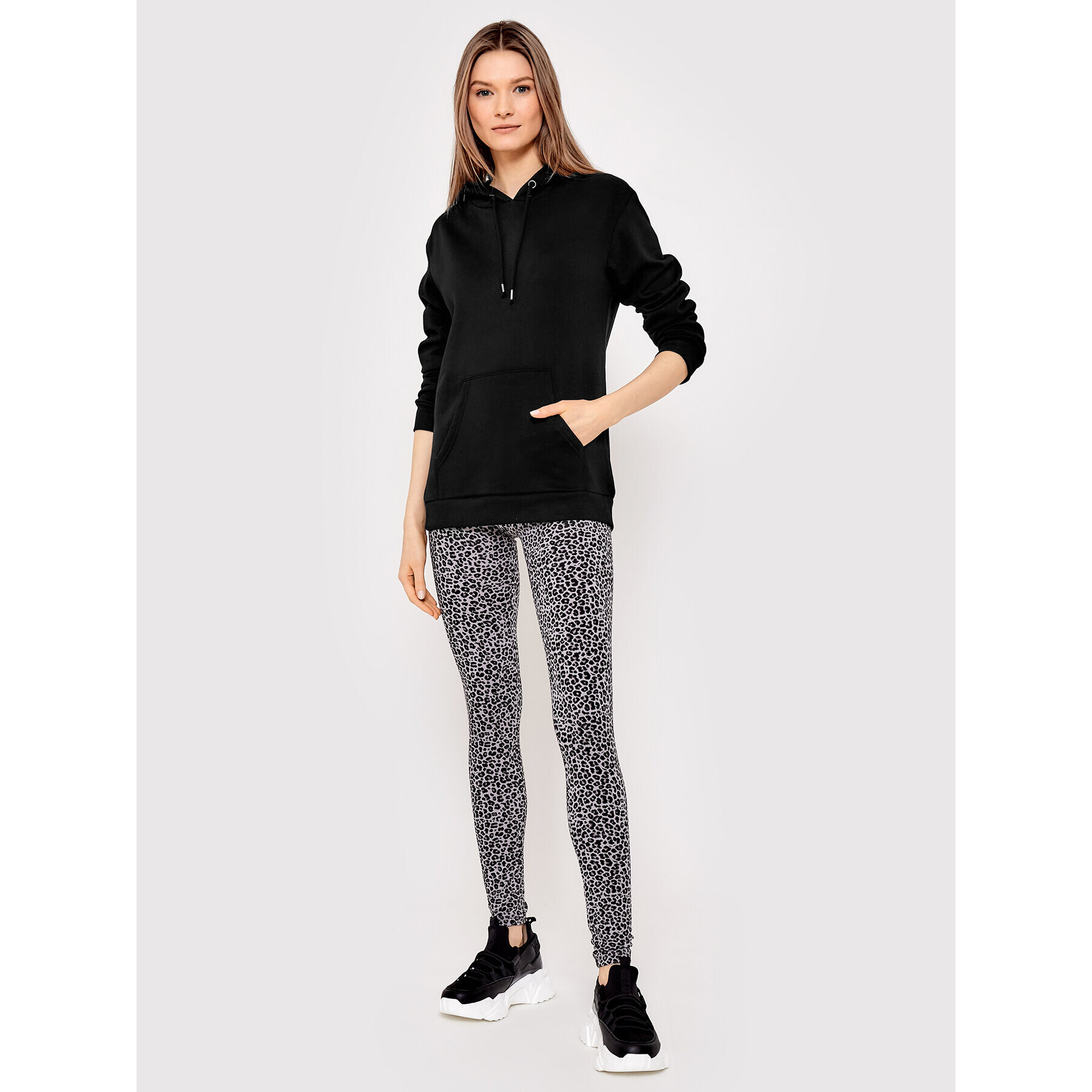 Brave Soul Bluză LSS-69CLARA Negru Regular Fit - Pled.ro