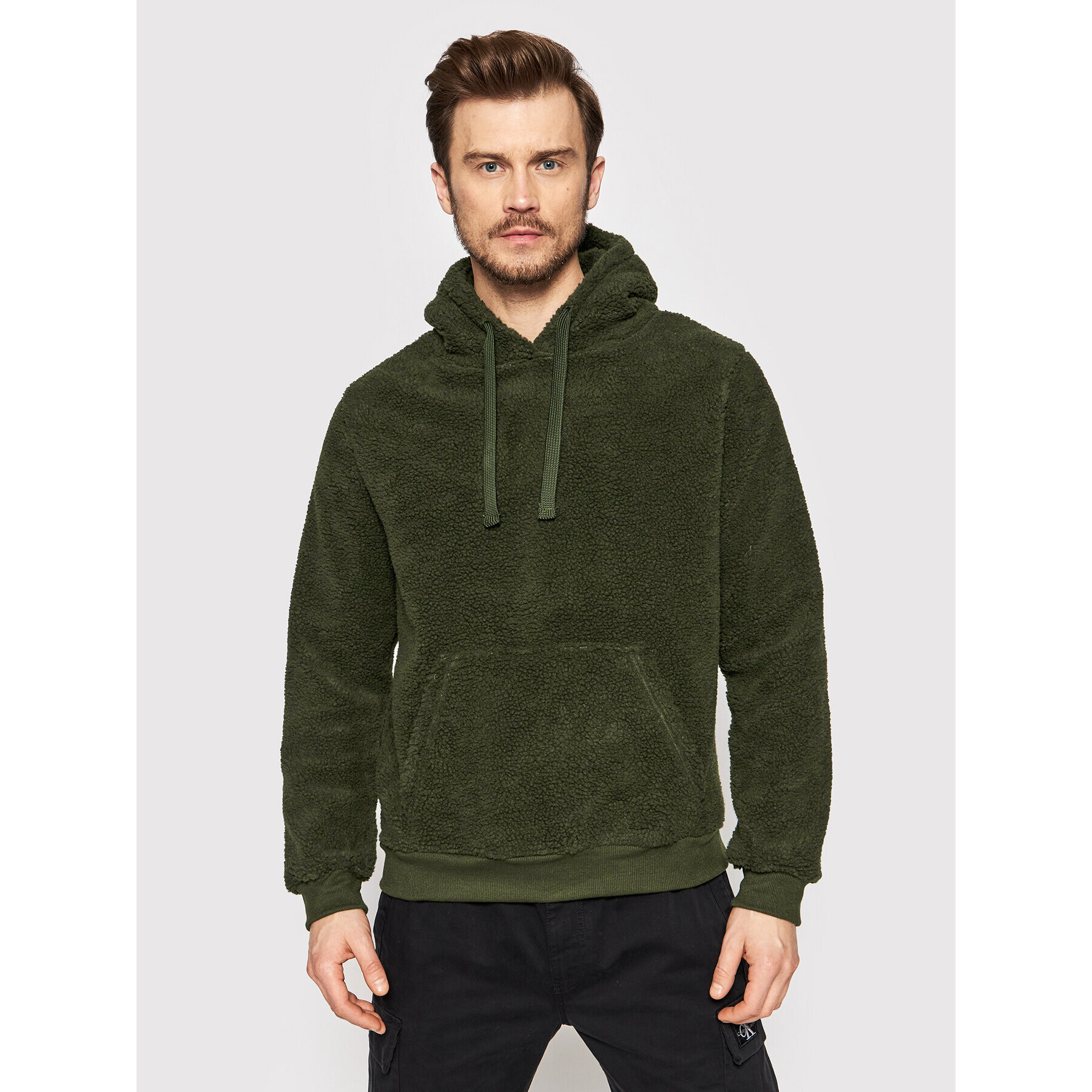 Brave Soul Bluză MSS-580GROMITG Verde Regular Fit - Pled.ro