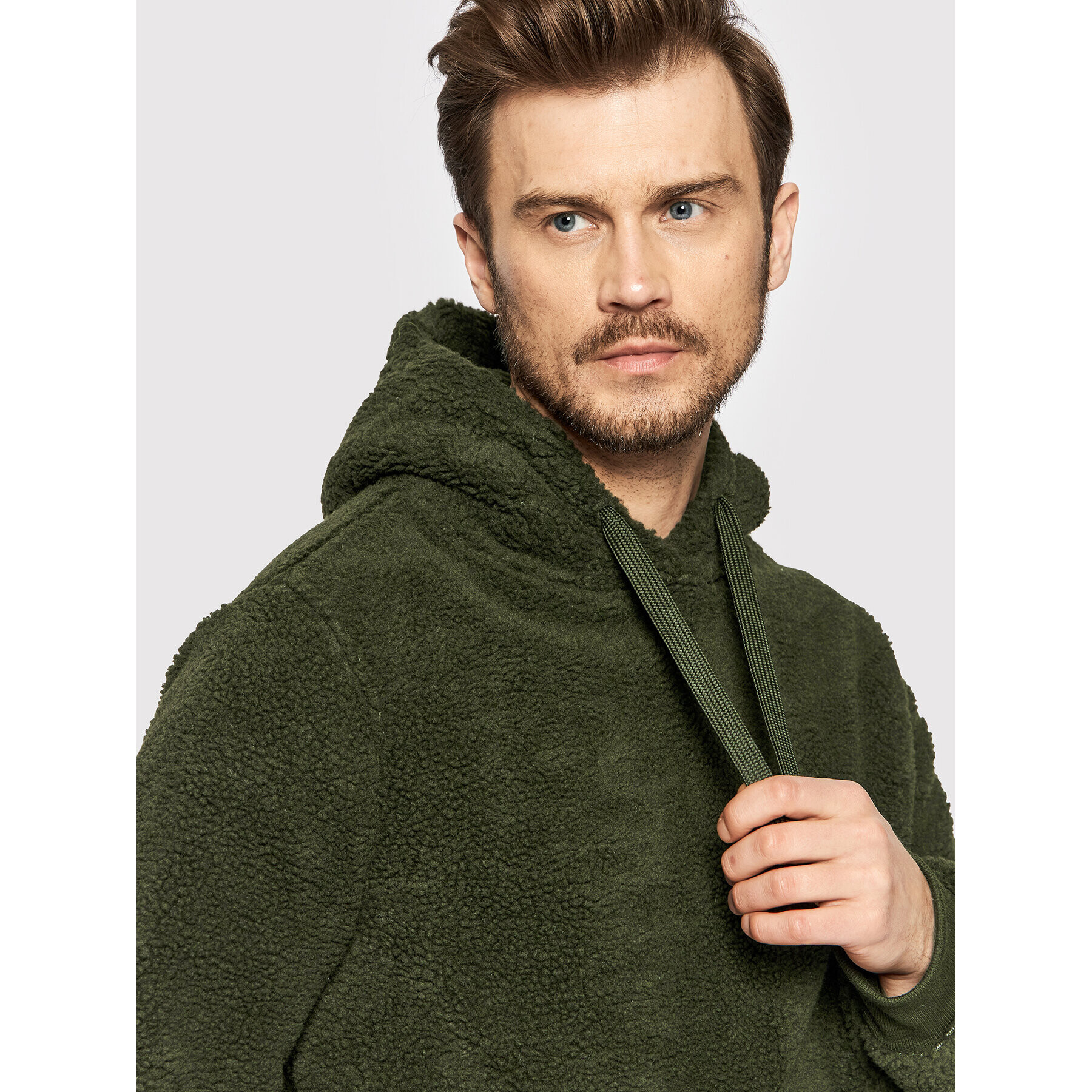 Brave Soul Bluză MSS-580GROMITG Verde Regular Fit - Pled.ro