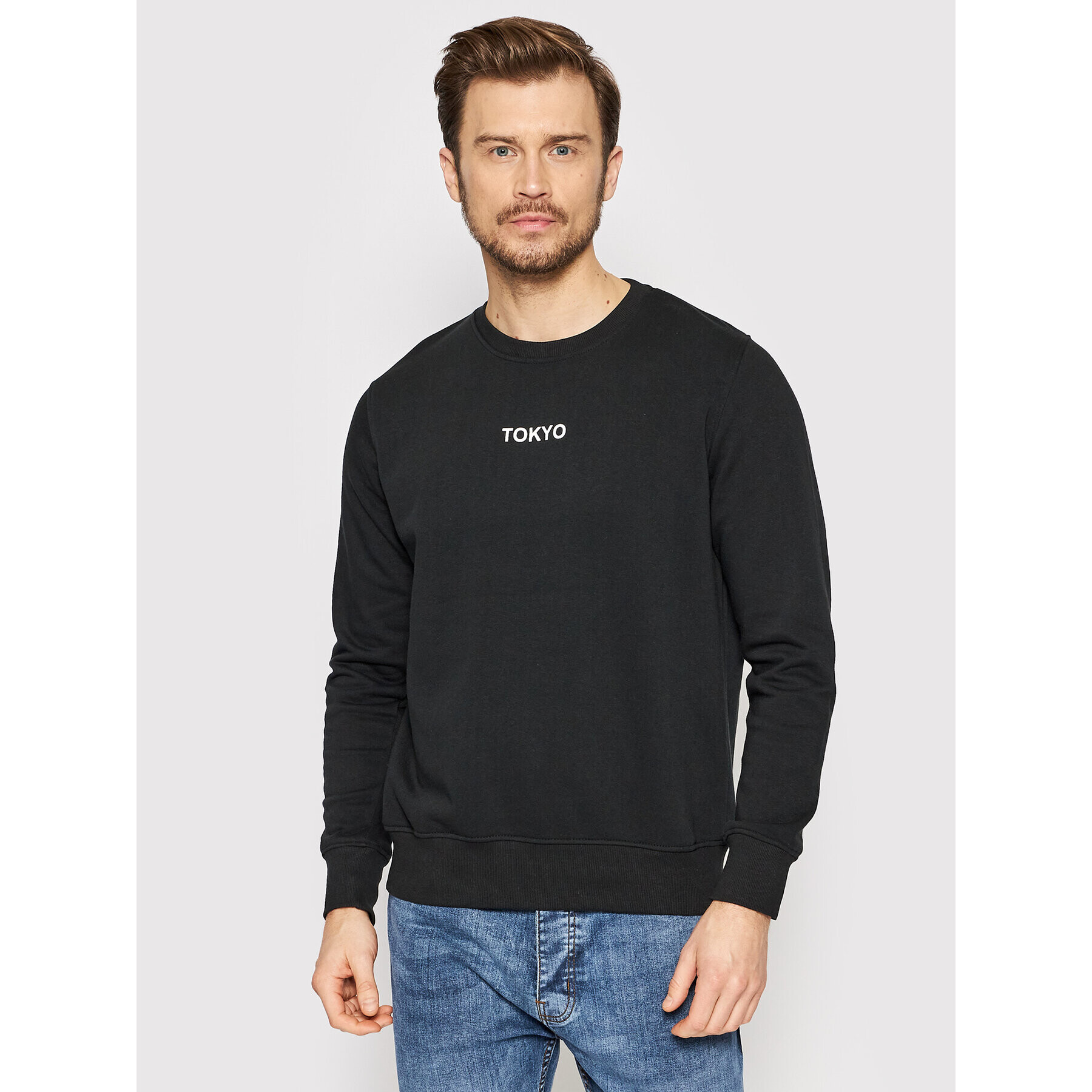 Brave Soul Bluză MSS-69TOWN Negru Regular Fit - Pled.ro