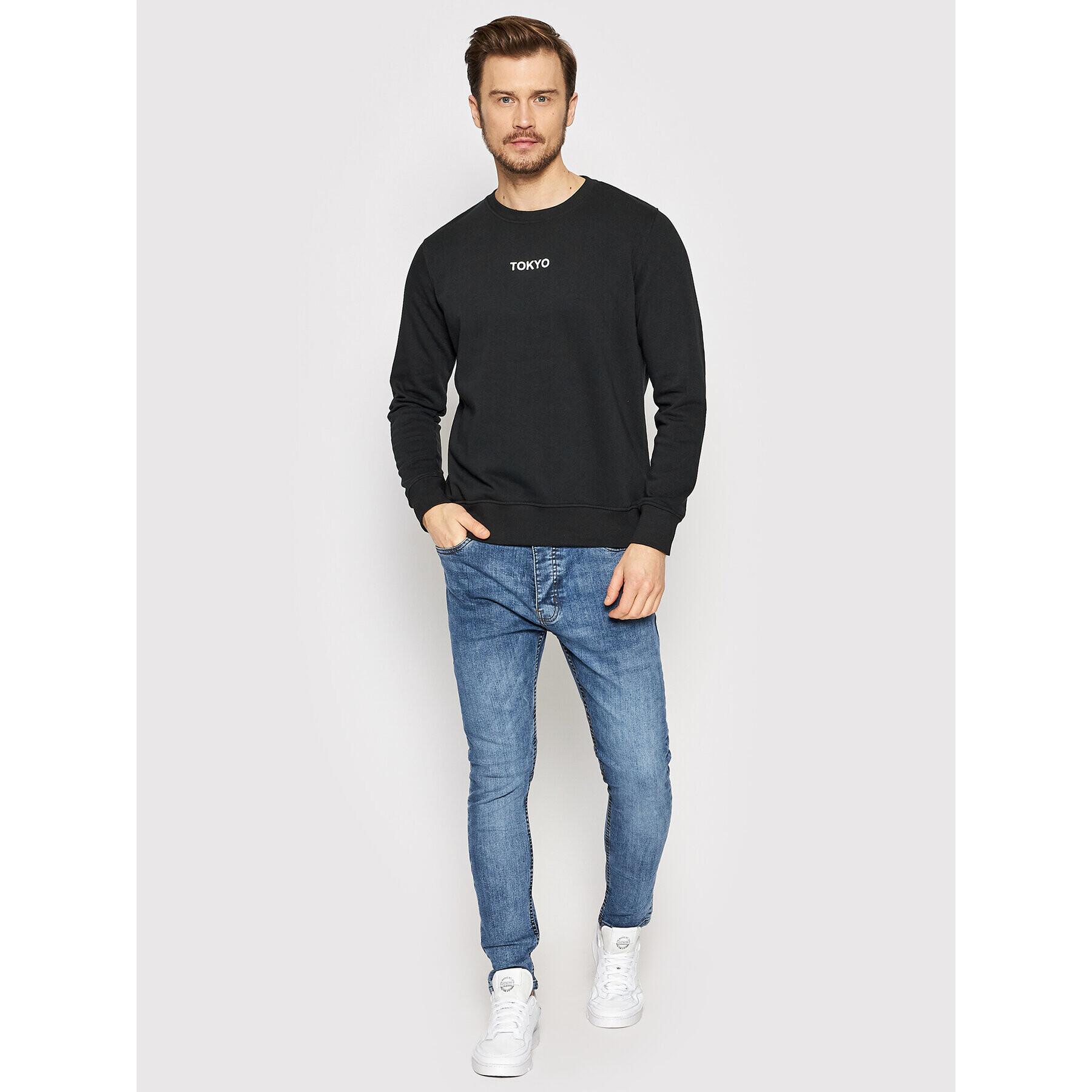 Brave Soul Bluză MSS-69TOWN Negru Regular Fit - Pled.ro