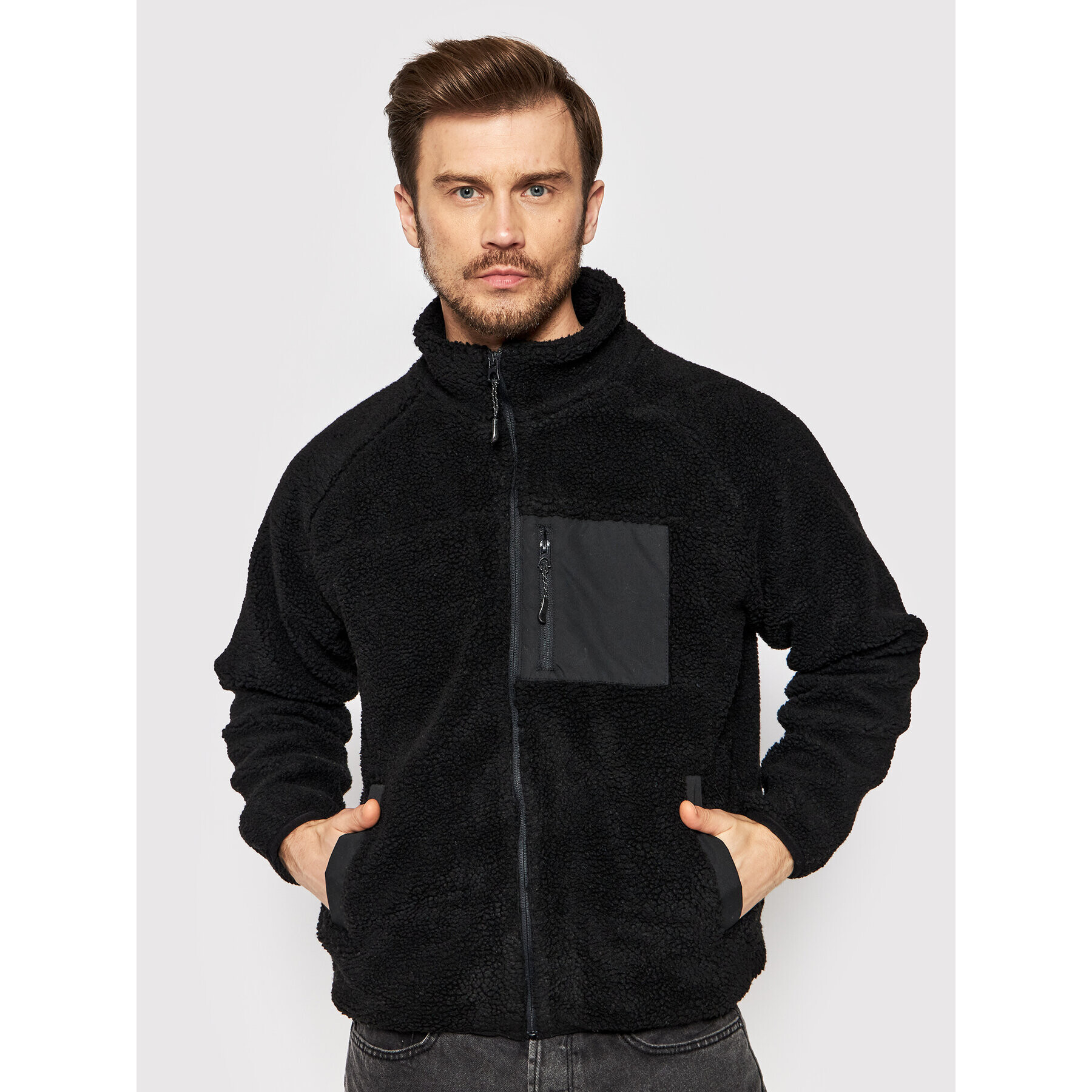 Brave Soul Geacă MJK-WESTLEY Negru Regular Fit - Pled.ro