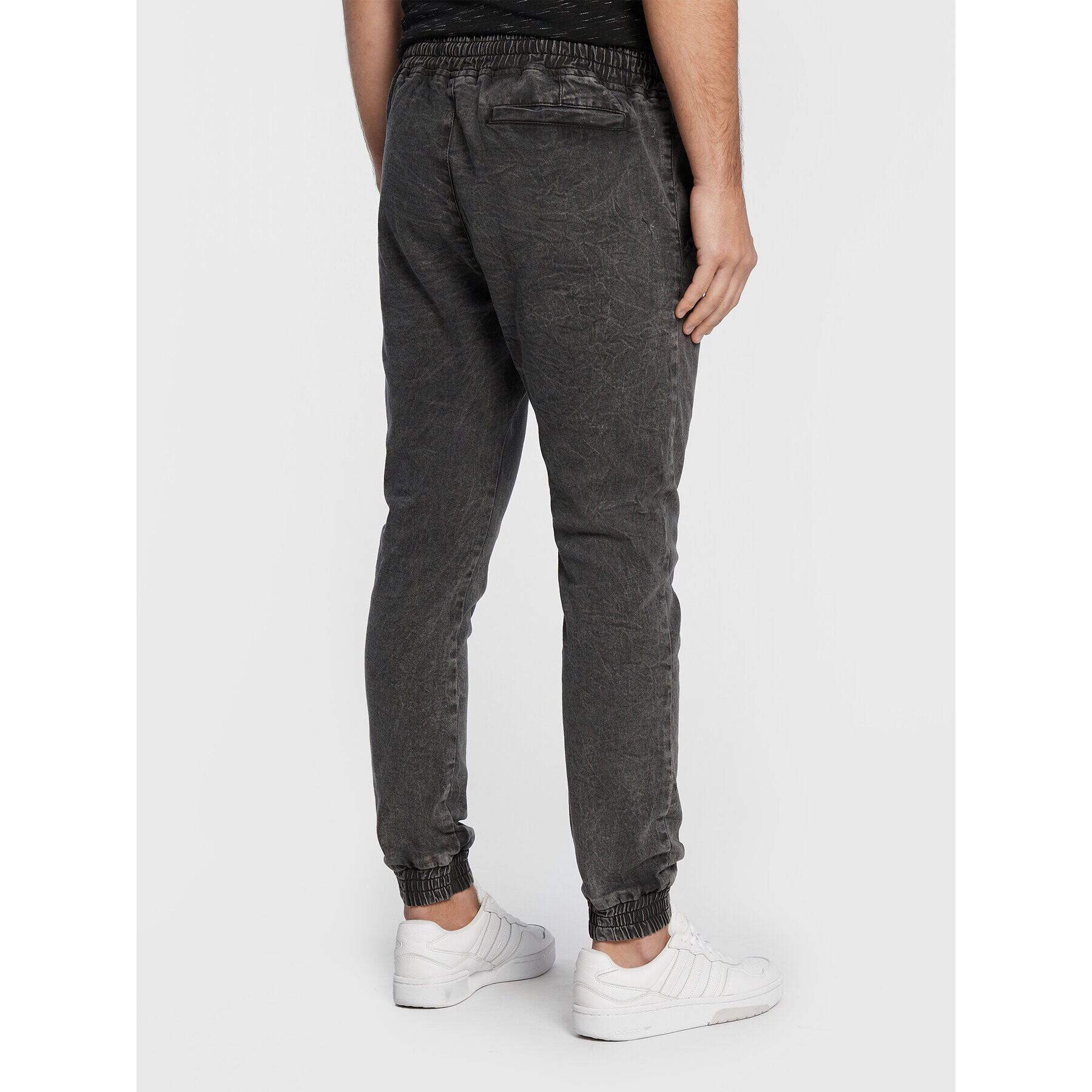 Brave Soul Joggers MJN-IOWA Gri Skinny Fit - Pled.ro