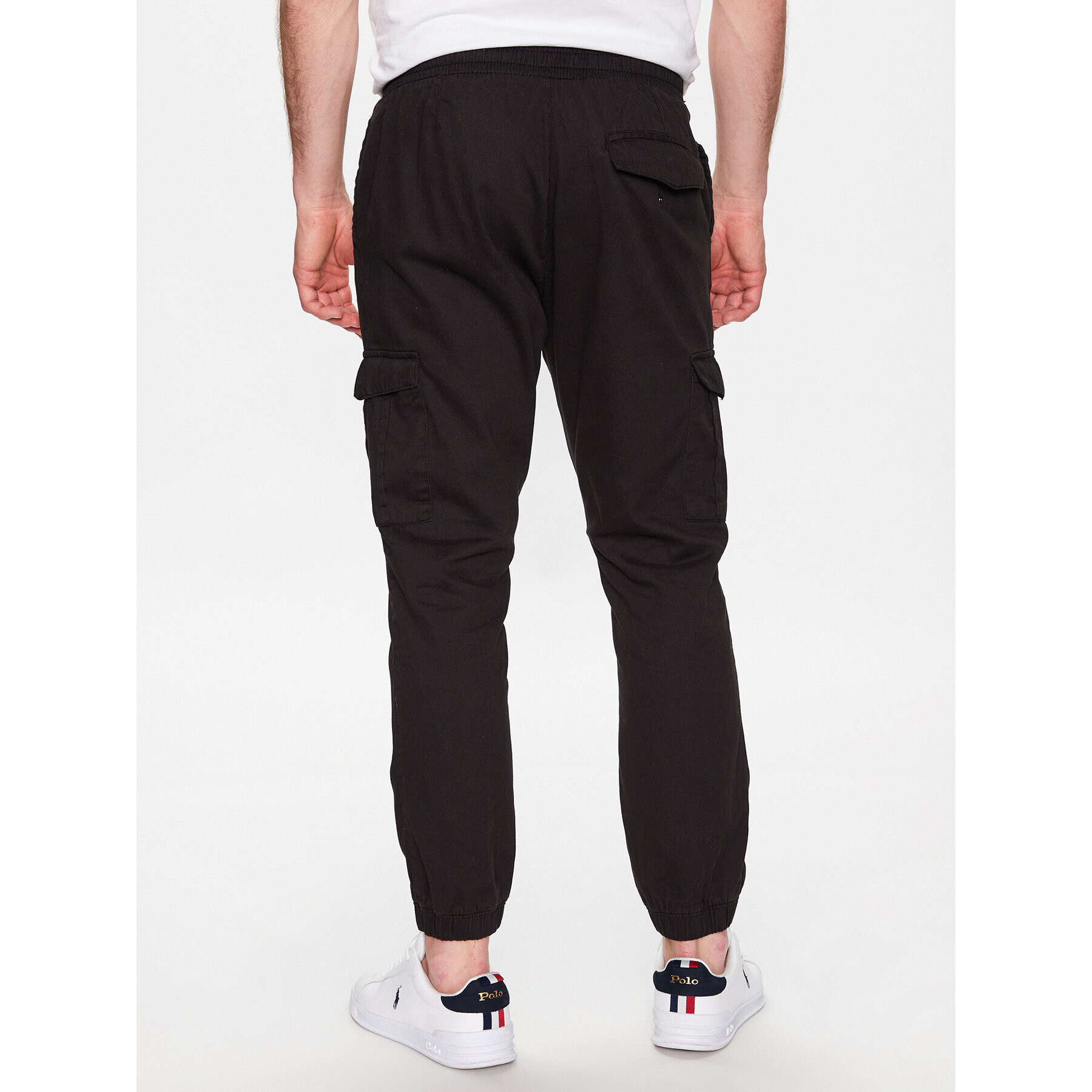 Brave Soul Joggers MTR-FINECARGO Negru Regular Fit - Pled.ro