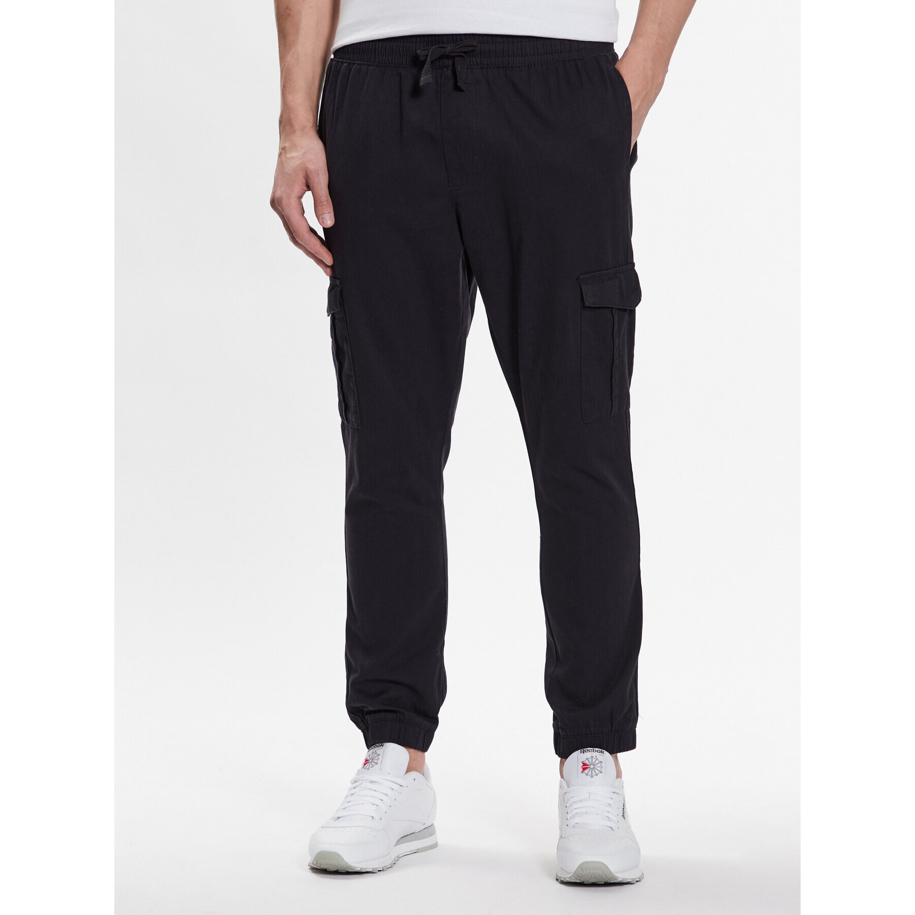 Brave Soul Joggers MTR-FINECARGONVY Bleumarin Regular Fit - Pled.ro