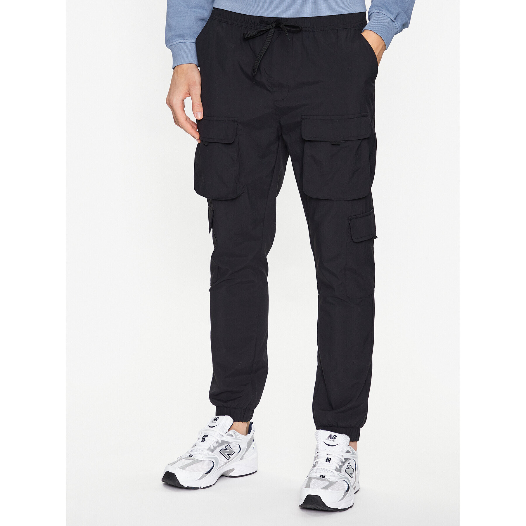 Brave Soul Joggers MTR-JUMP Negru Regular Fit - Pled.ro