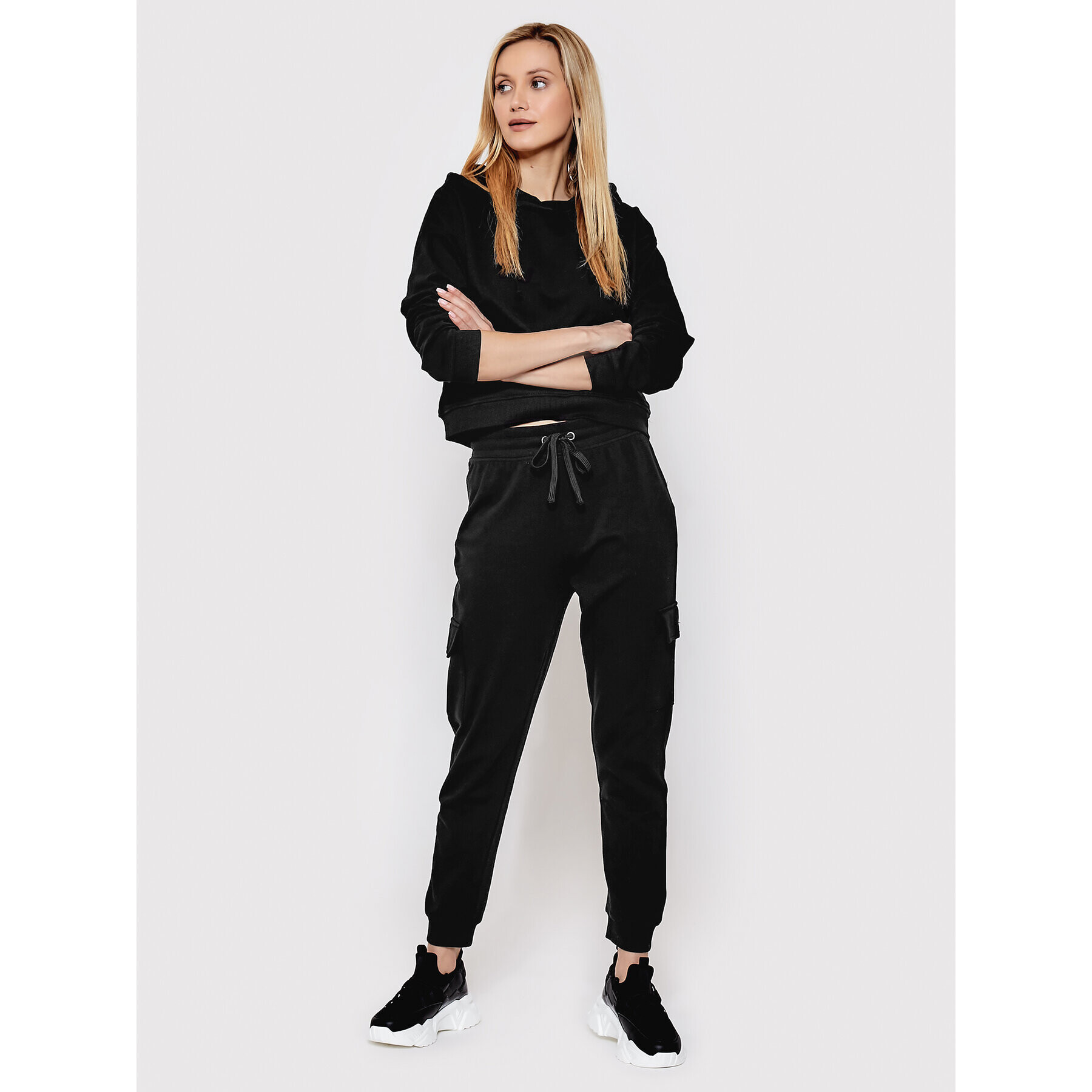 Brave Soul Pantaloni trening LTRJ-36AMY Negru Regular Fit - Pled.ro