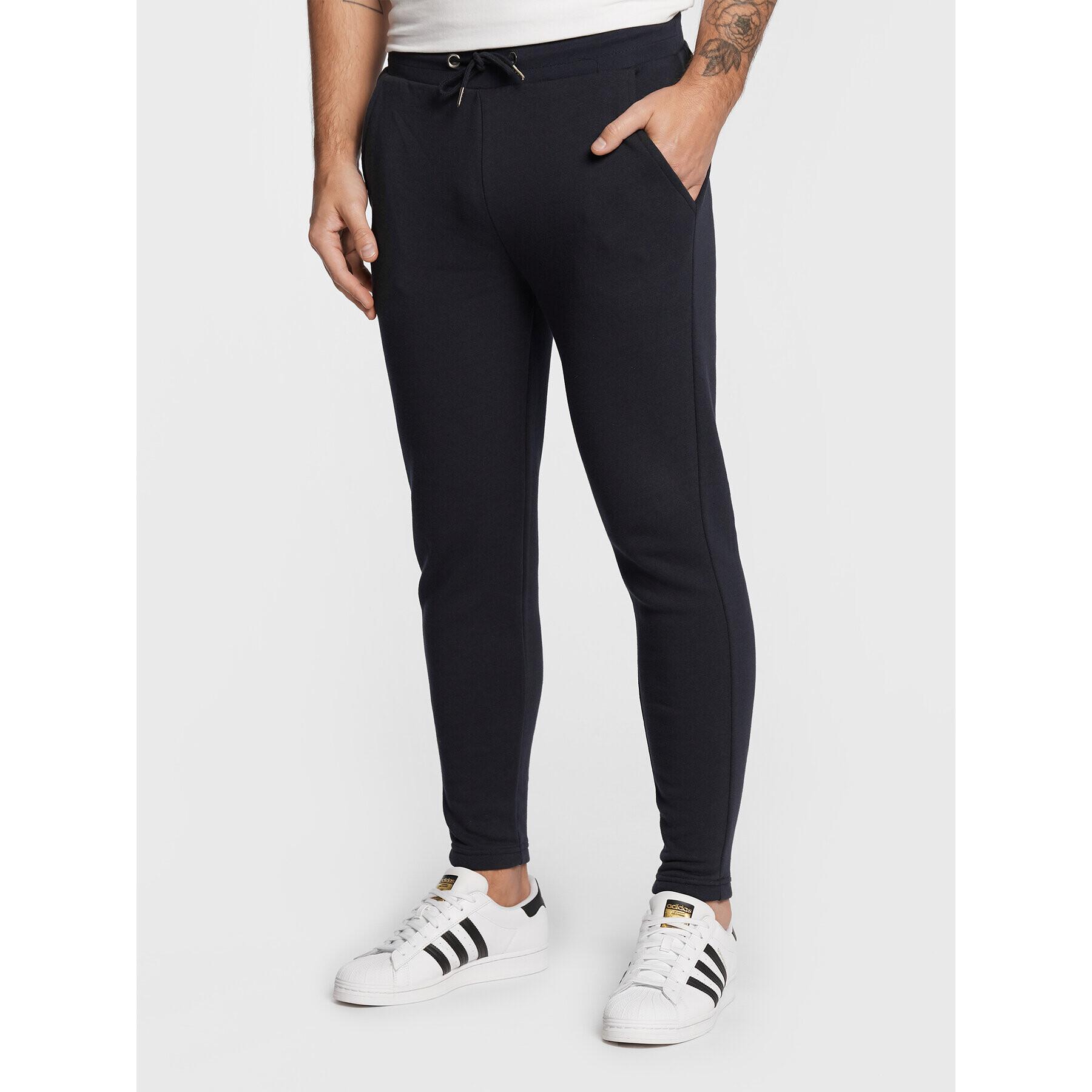 Brave Soul Pantaloni trening MJB-69BECKETT2 Bleumarin Regular Fit - Pled.ro