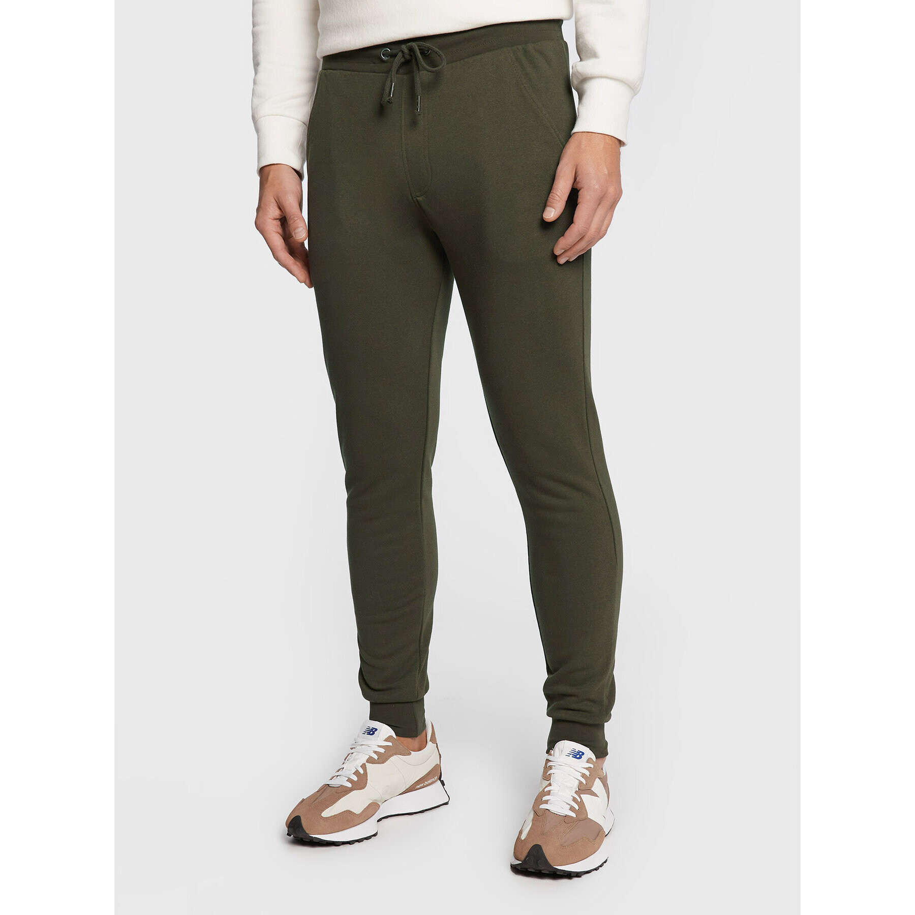 Brave Soul Pantaloni trening MJB-69MARTELL5 Verde Regular Fit - Pled.ro